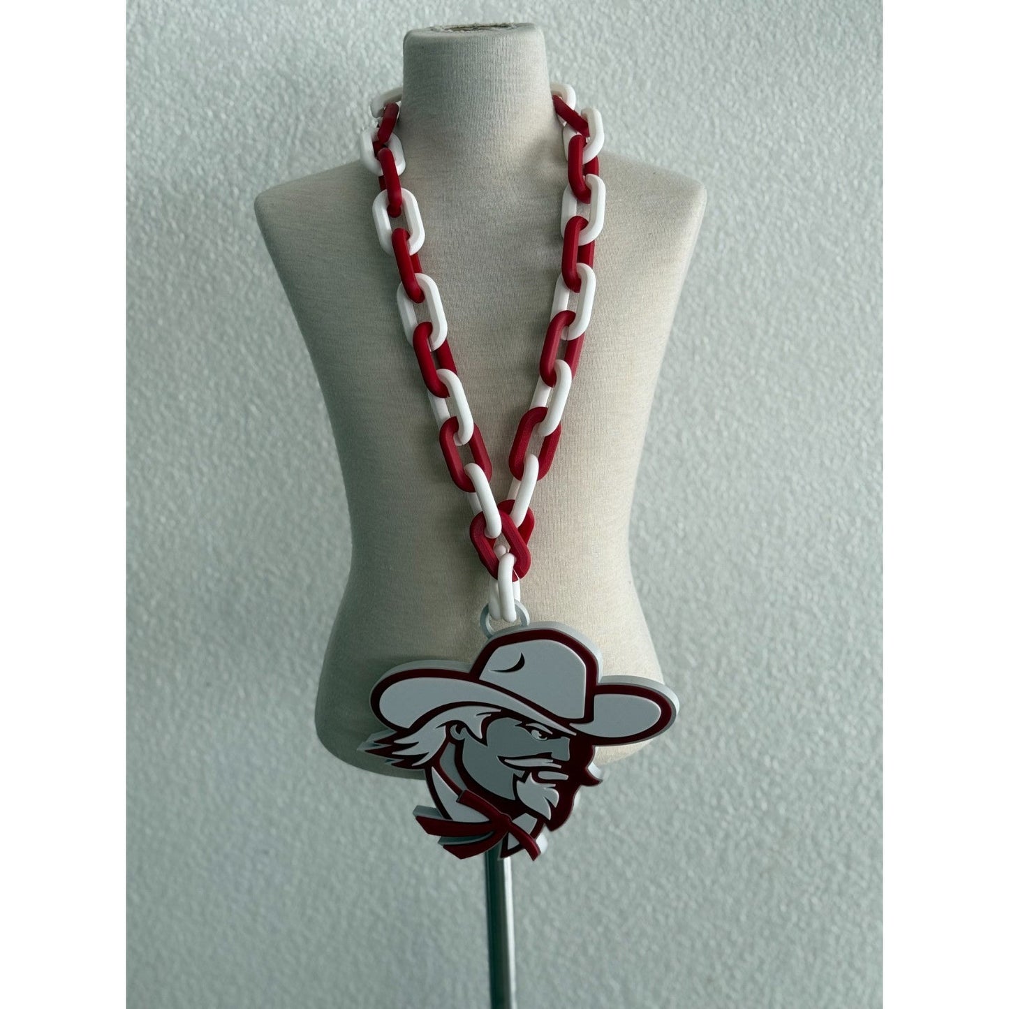 Eastern Kentucky Colonels Oversized Fan Necklace, Hype Chain