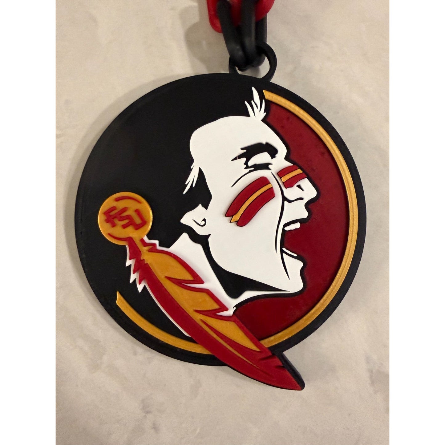 Florida State Seminoles Logo Oversized Necklace & Chain