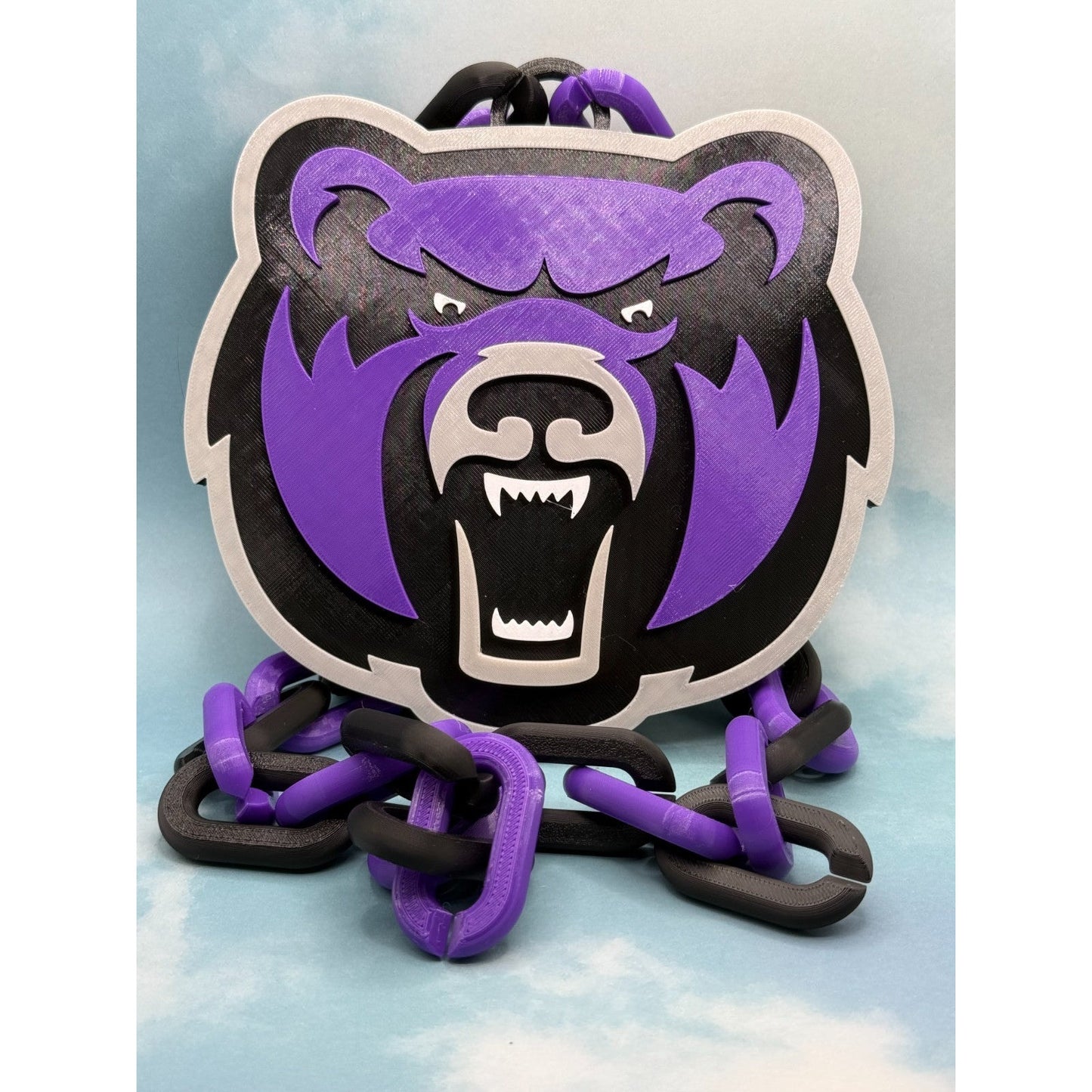 Central Arkansas Bears Oversized Necklace, Hype Chain
