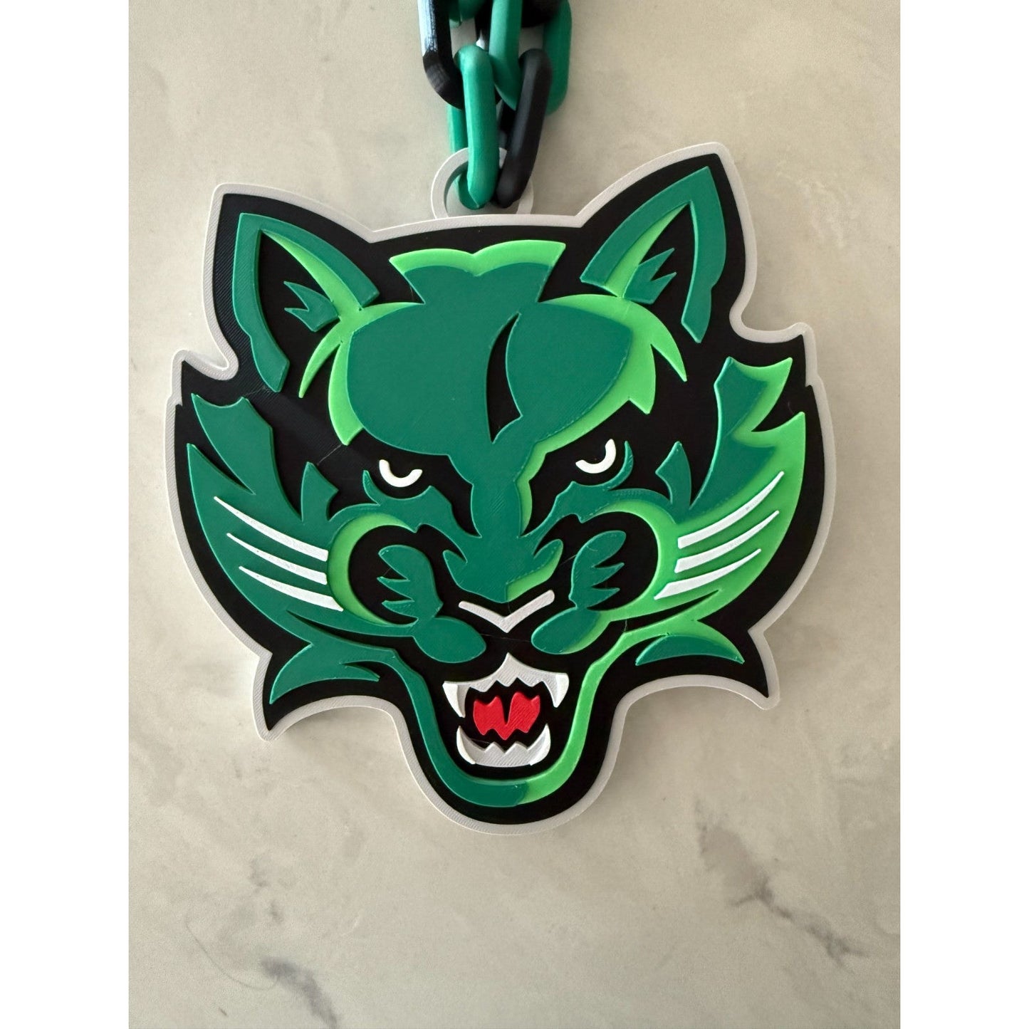 Binghamton Bearcats Oversized Necklace Hype Chain Handmade
