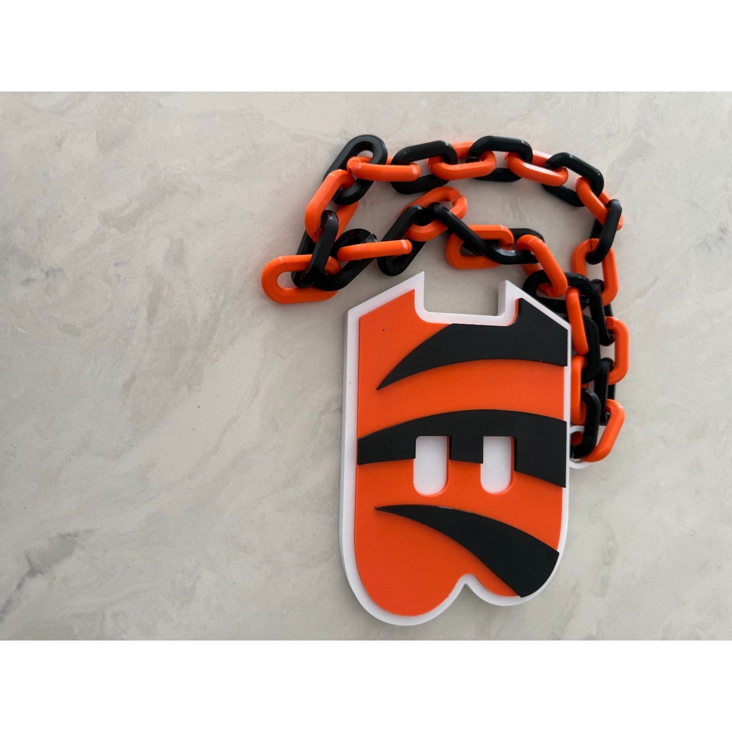Awesome Cincinnati Bengals Oversized Necklace, Pendant