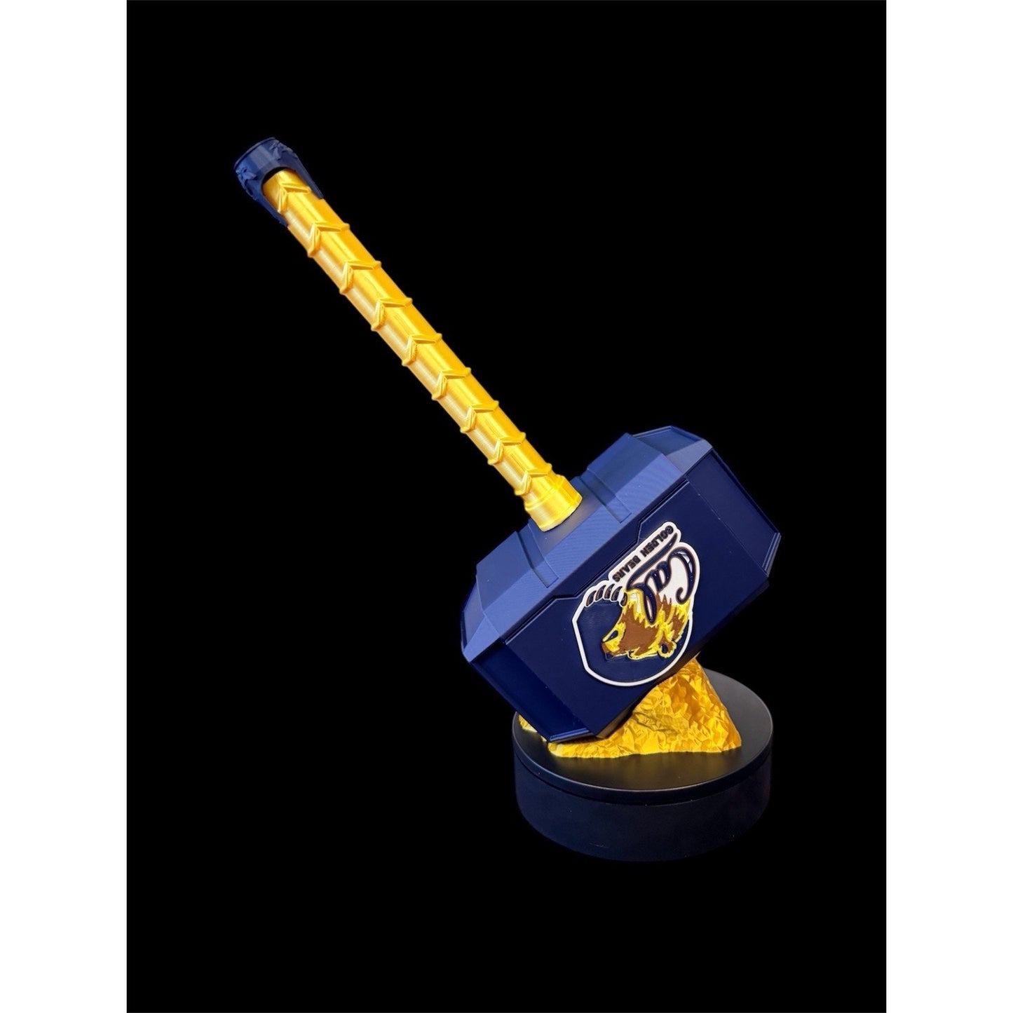 Cal Golden Bears 3D Printed Thor Hammer