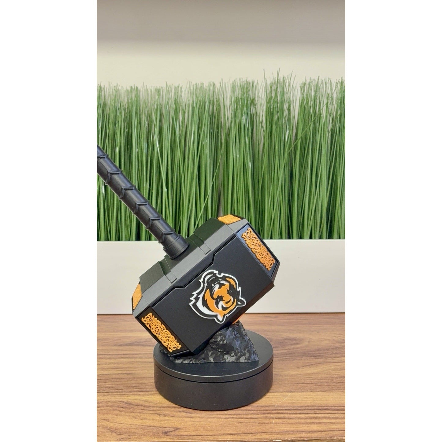 Cincinnati Bengals 3-D printed Thor hammer