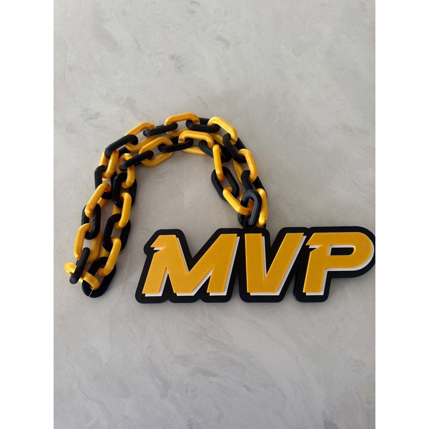 MVP Necklace Turnover Chain Perfect Award For Those Who Finish On Top