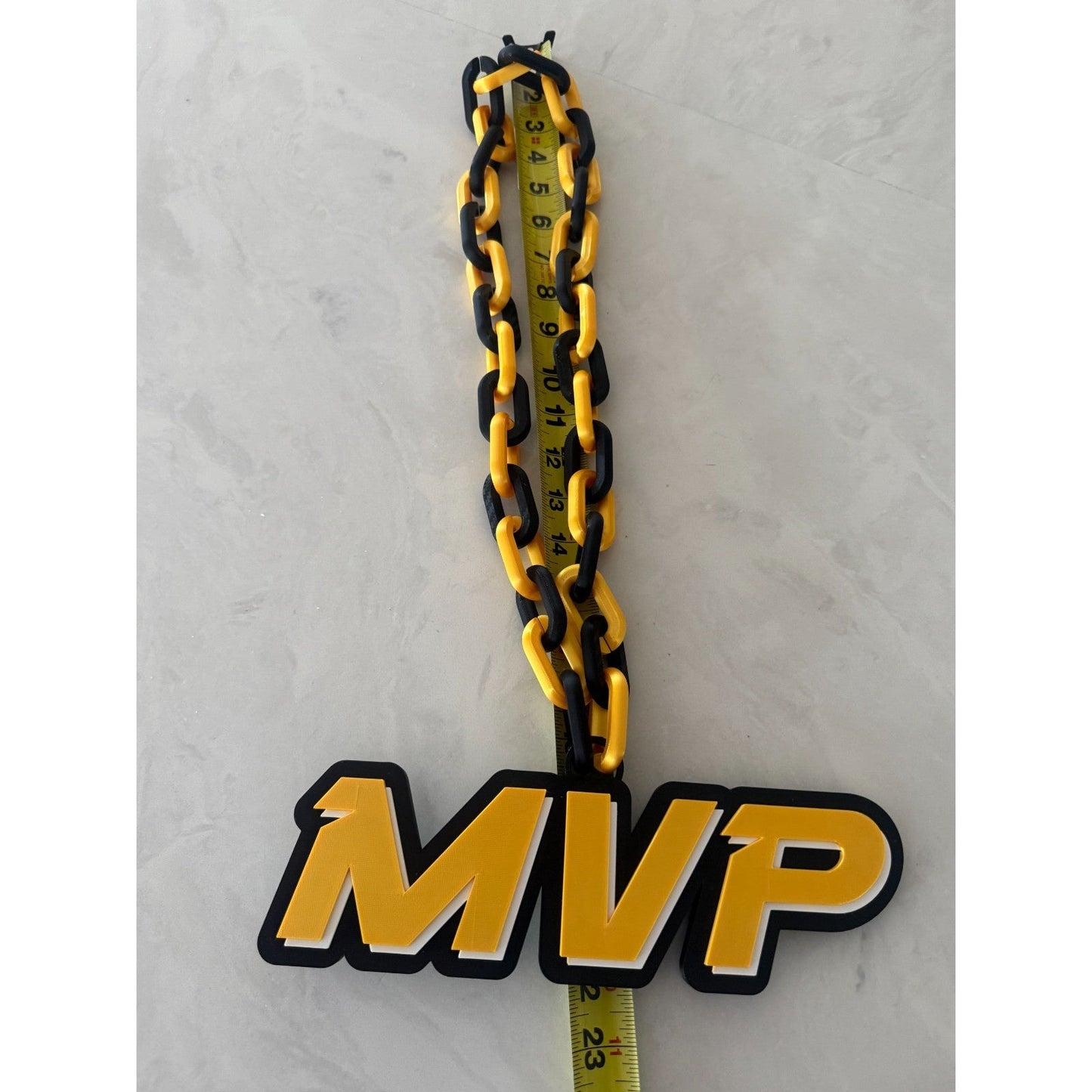 MVP Necklace Turnover Chain Perfect Award For Those Who Finish On Top