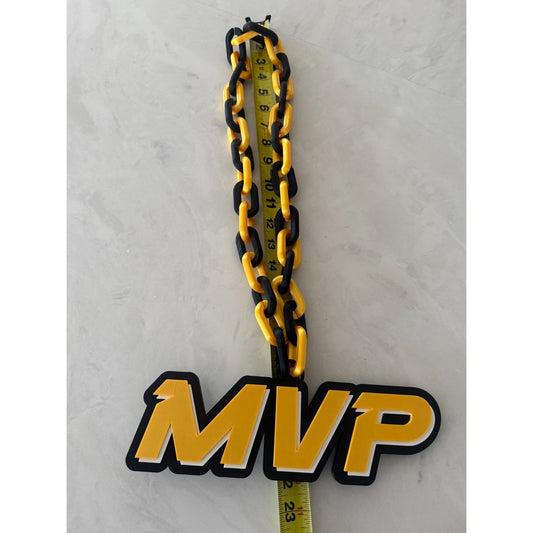 MVP Necklace Turnover Chain Perfect Award For Those Who Finish On Top