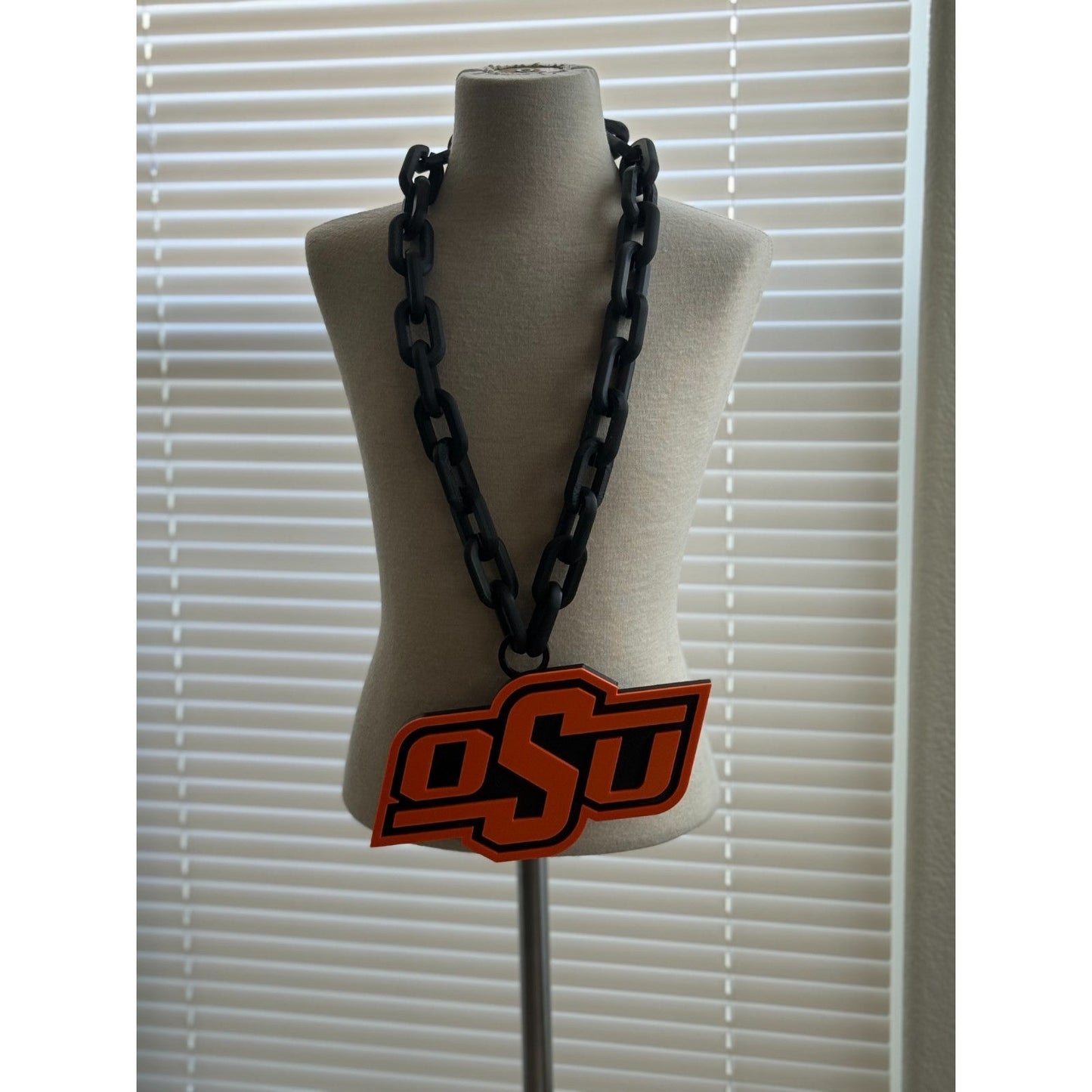 Oklahoma State Cowboys Oversized Necklace,Chain.Scholarship,Instruction, Service