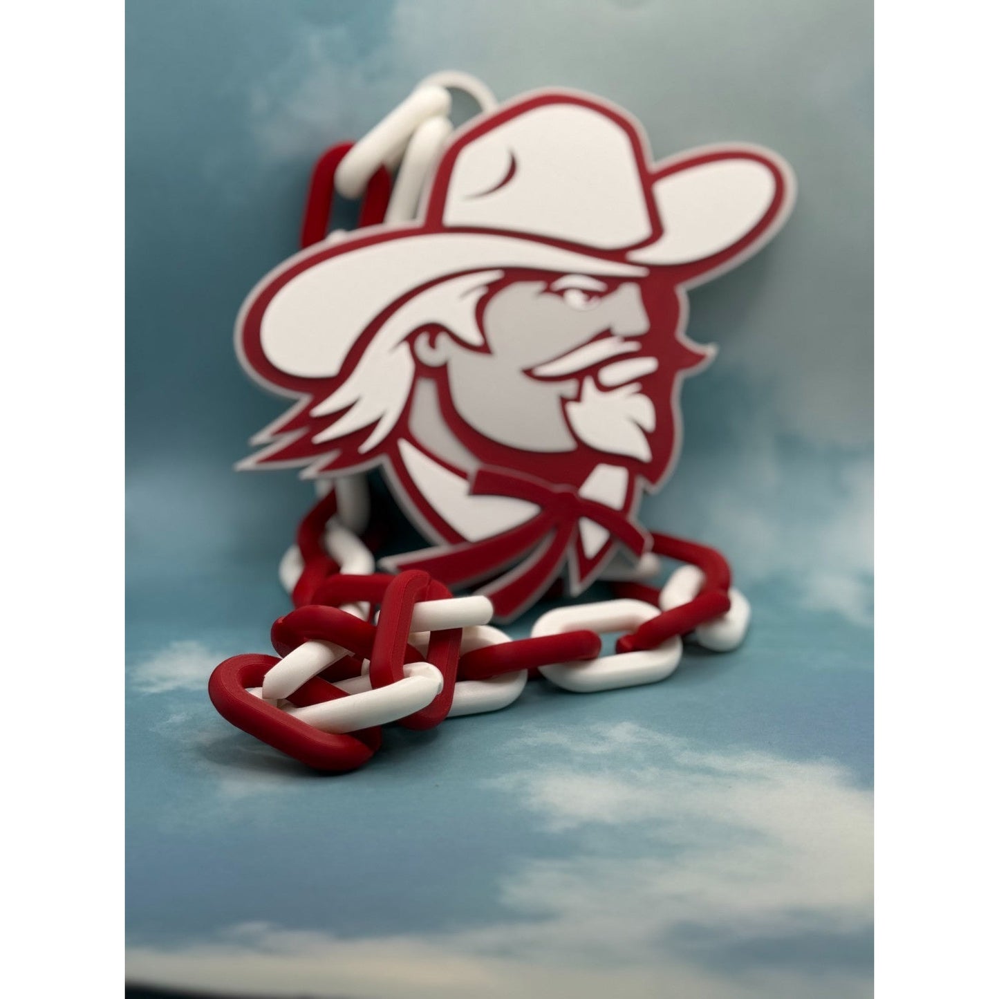 Eastern Kentucky Colonels Oversized Fan Necklace, Hype Chain