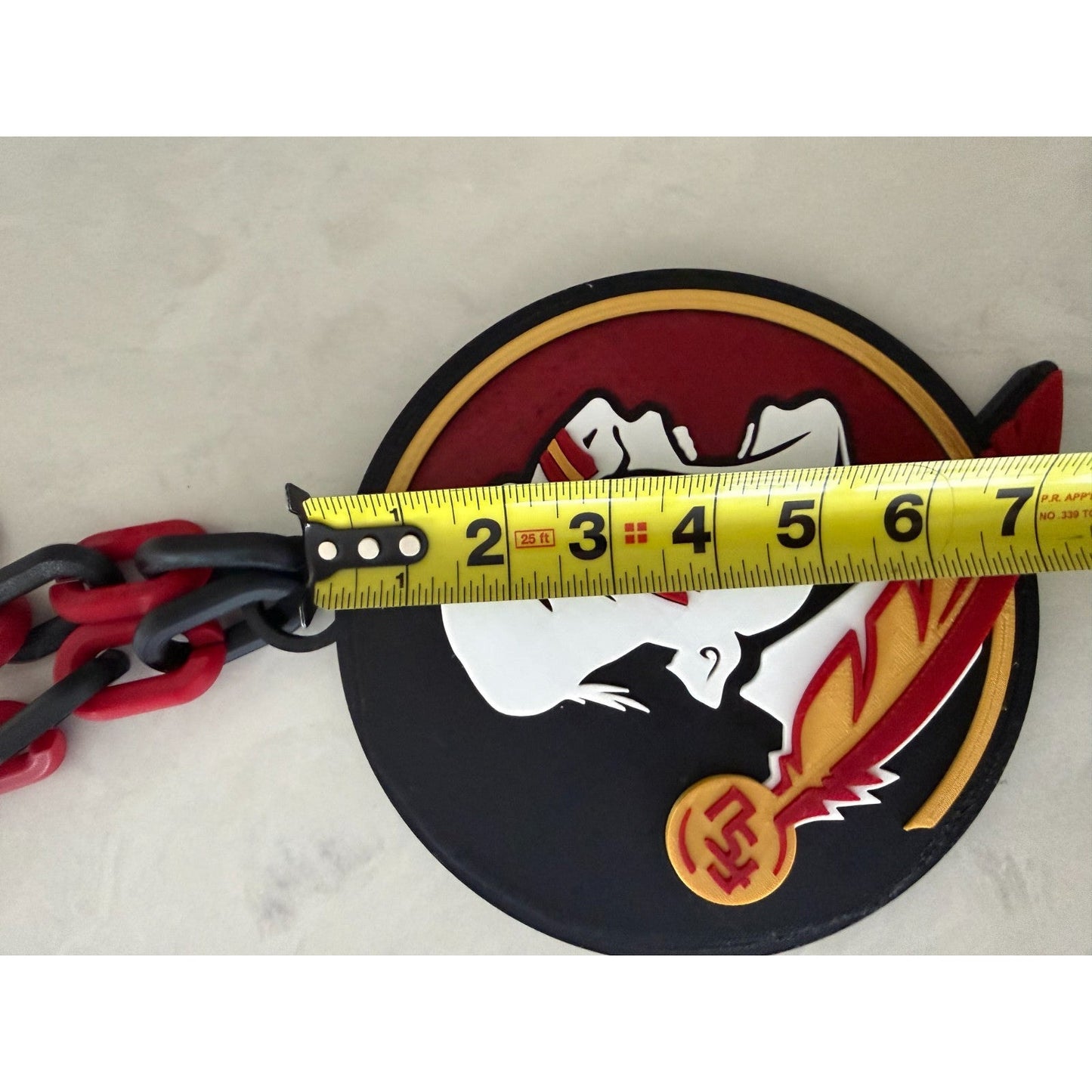Florida State Seminoles Logo Oversized Necklace & Chain