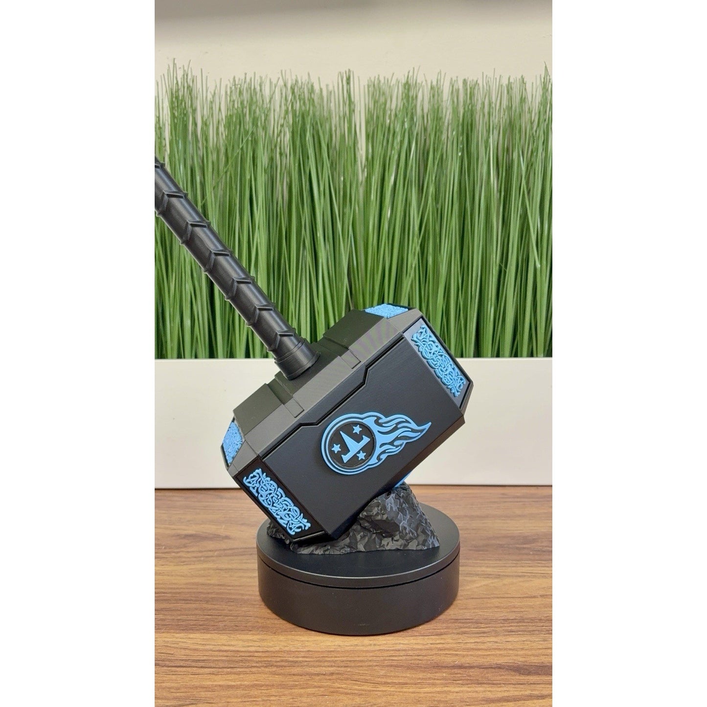 Midnight Edition - Tennessee Titans 3D Printed Thor Hammer