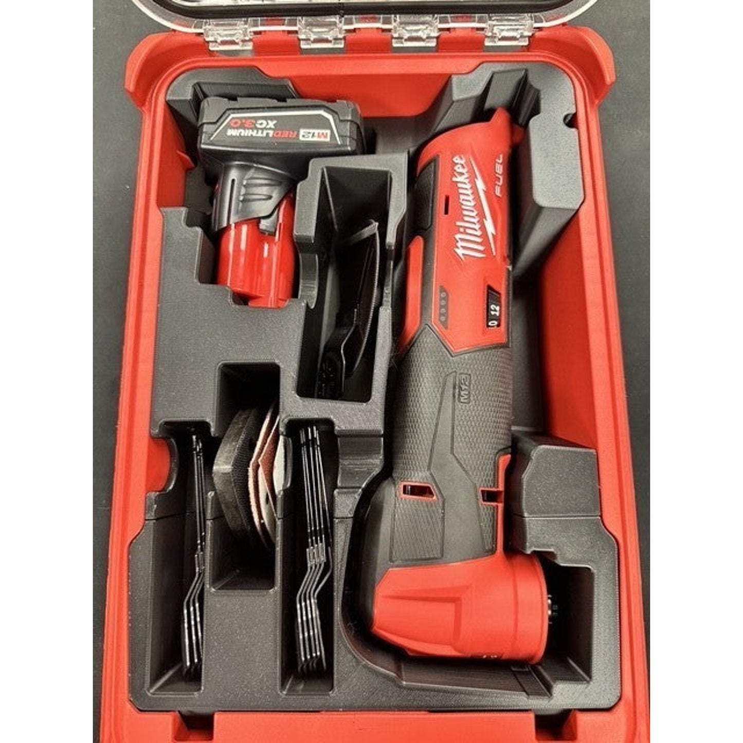 Fits Milwaukee M12 2526-20 Oscillating Multi-Tool PACKOUT Insert (Insert Only)