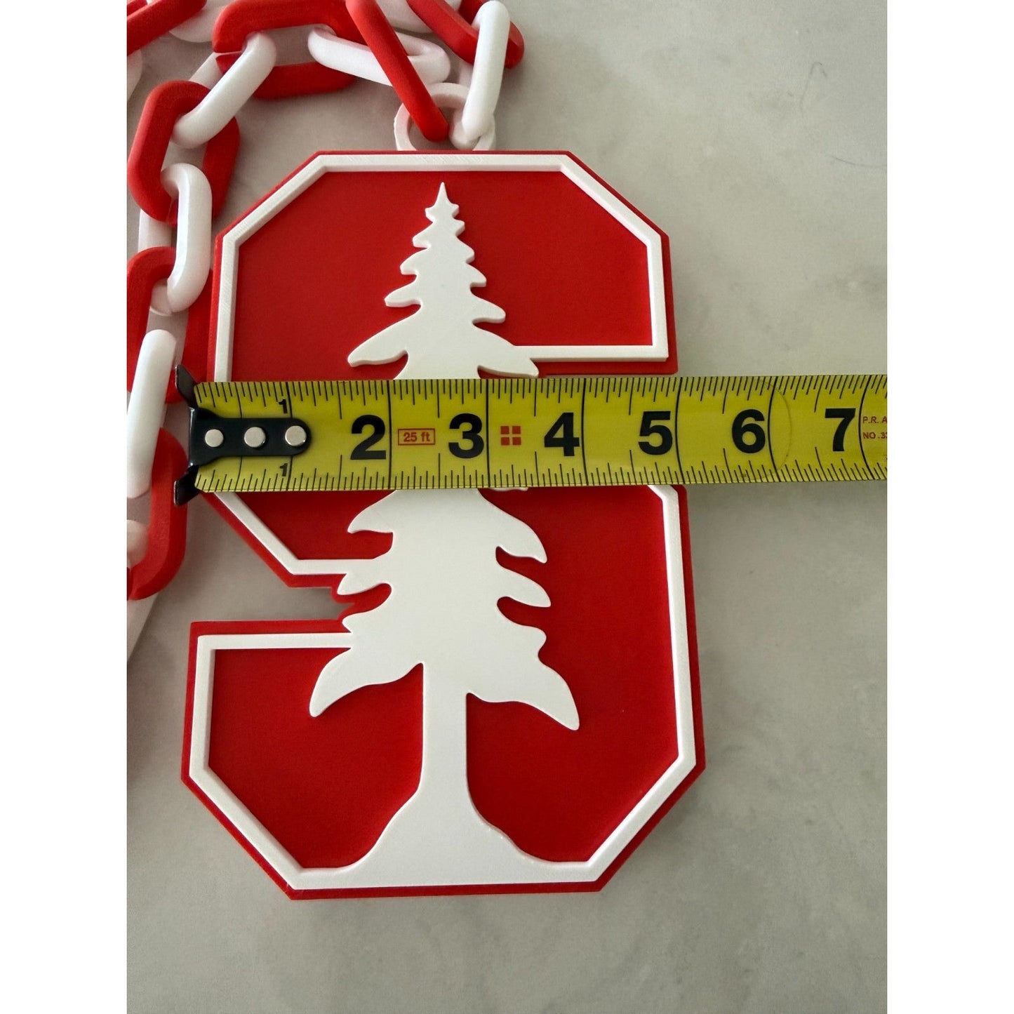 Stanford Cardinal Logo Oversized Necklace Chain