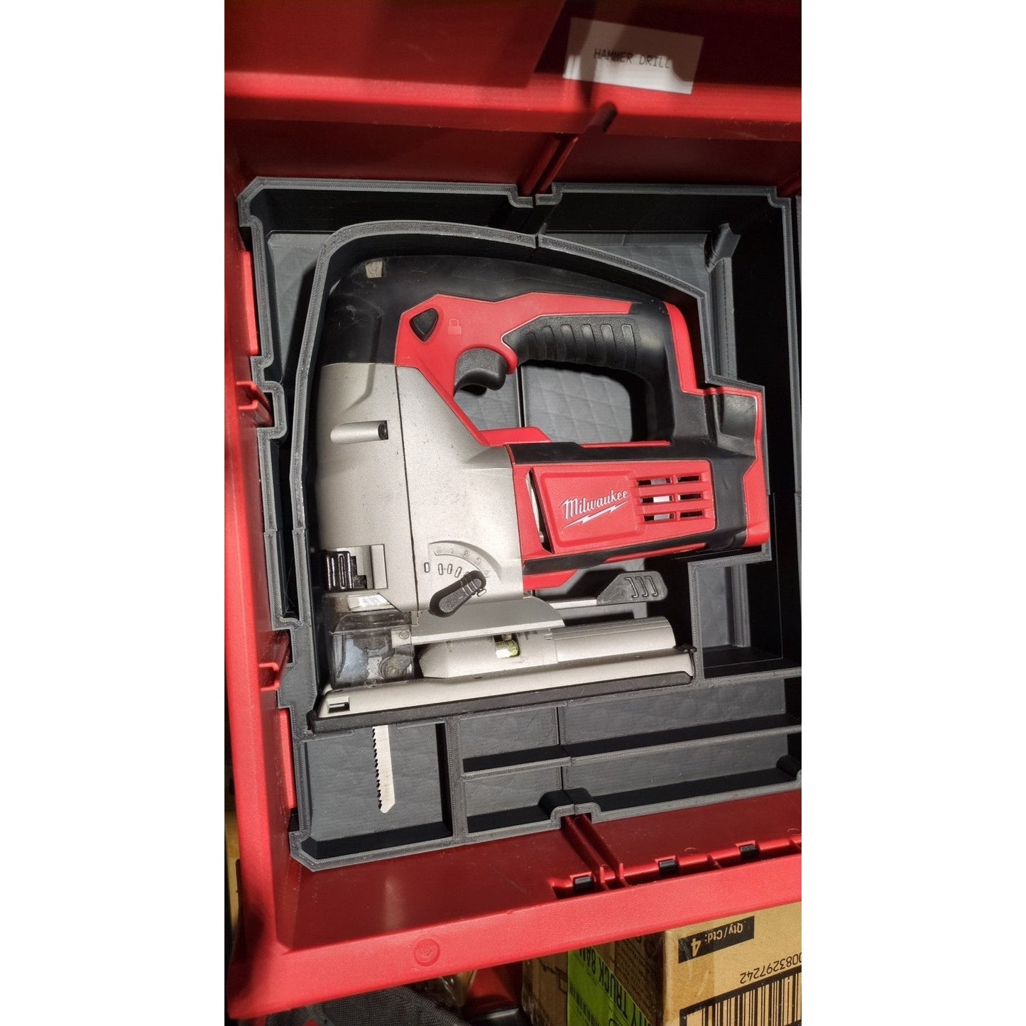 Fits Milwaukee M18 2737-20 FUEL Jigsaw PACKOUT Drawer Insert (Insert Only)