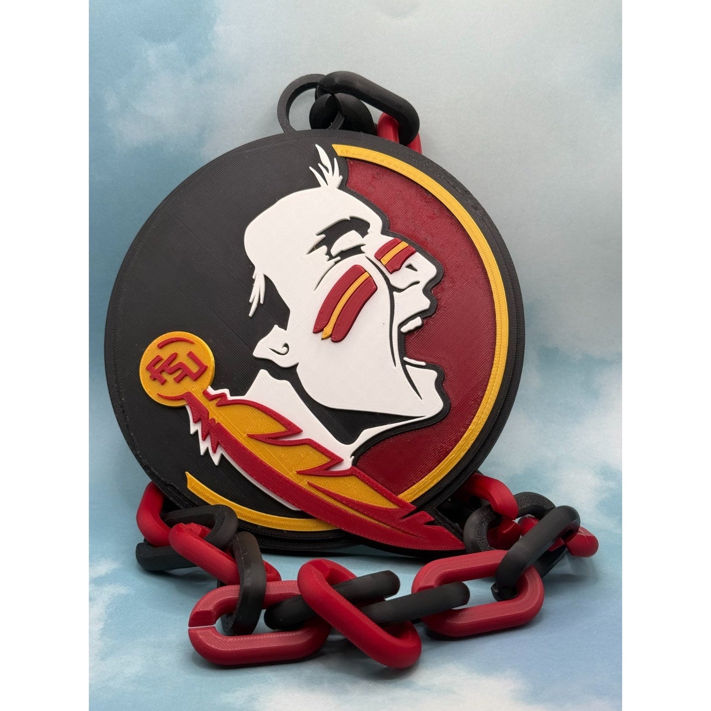 Florida State Seminoles Logo Oversized Necklace & Chain