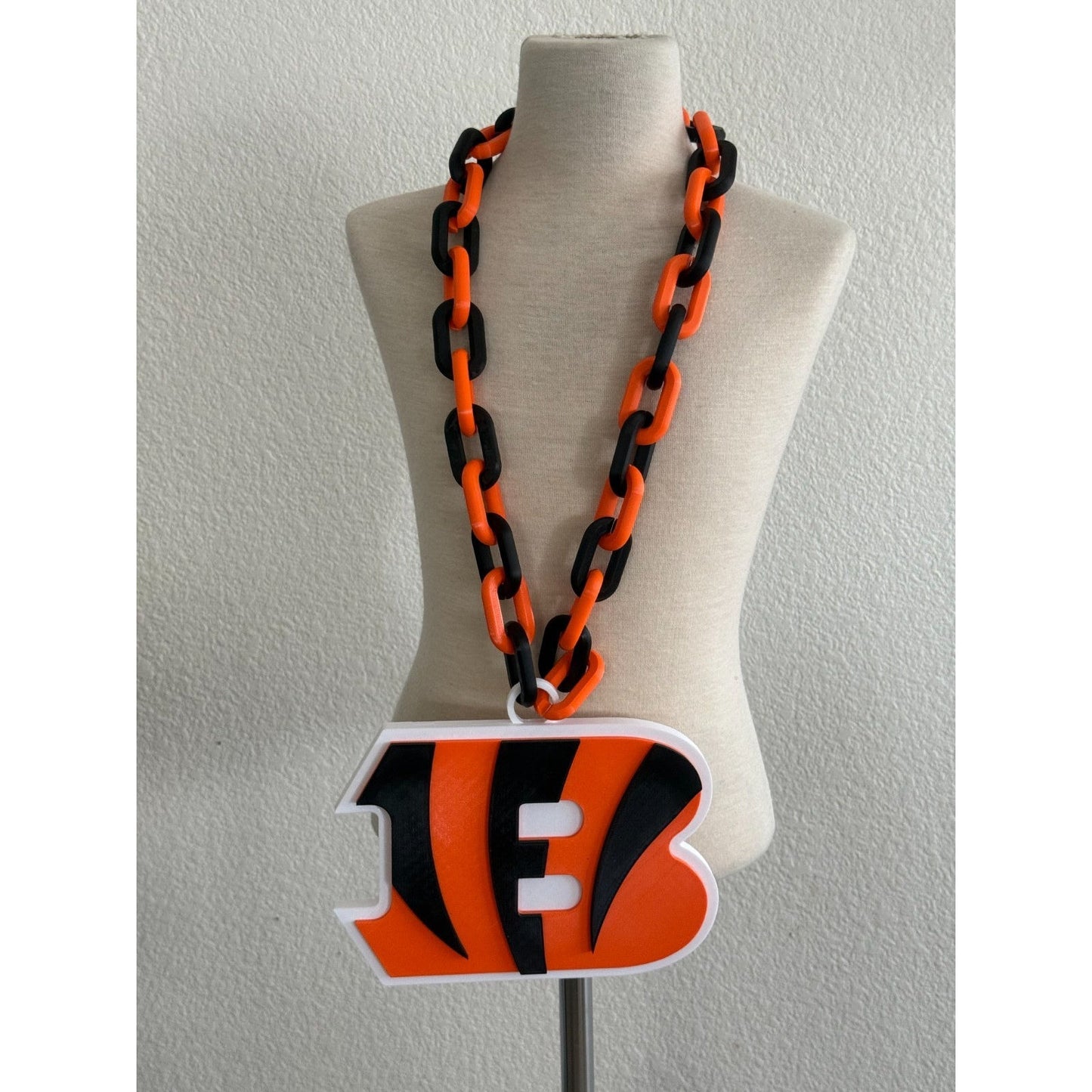 Awesome Cincinnati Bengals Oversized Necklace, Pendant