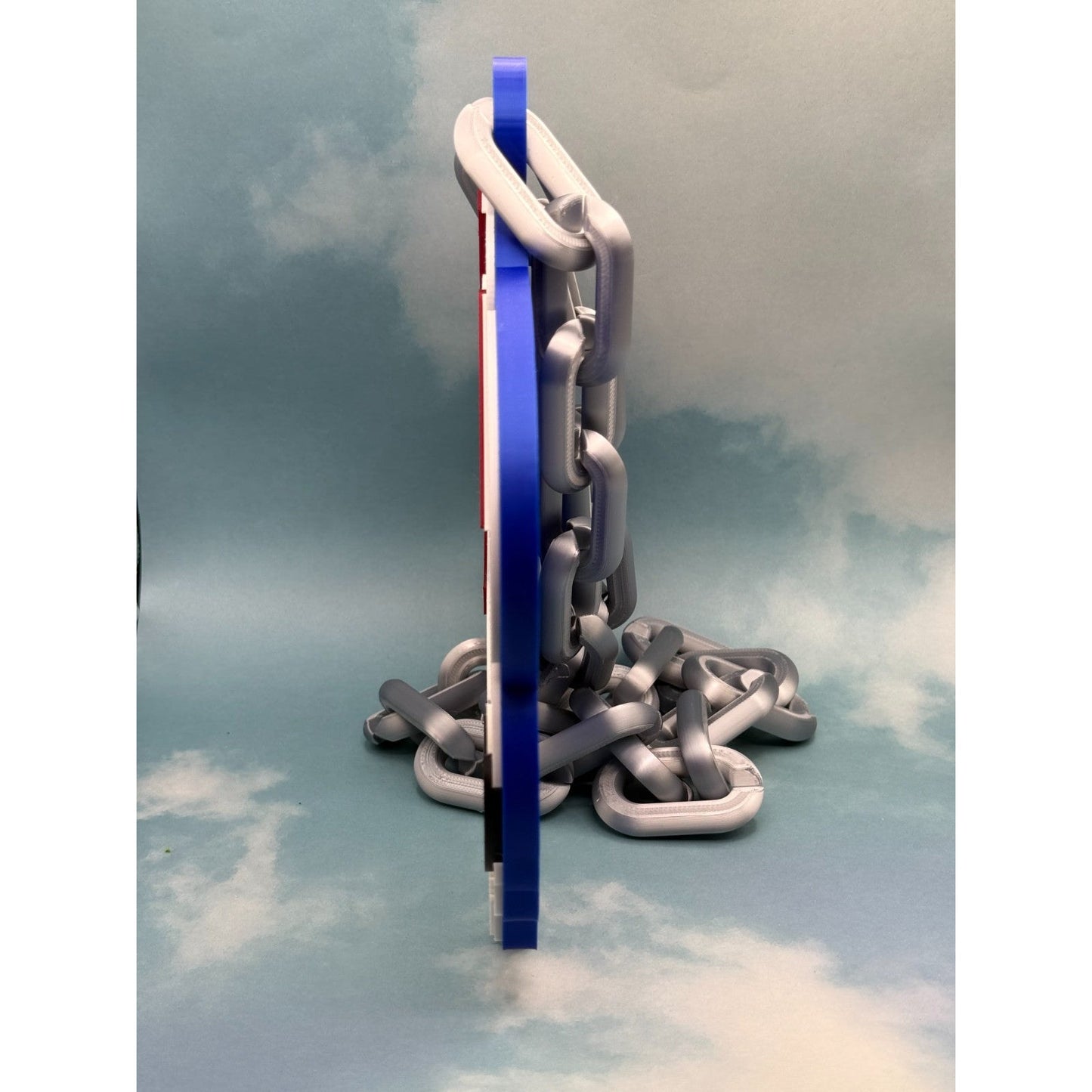 Colorado Avalanche Oversized  Drip Necklace, Hype Chain