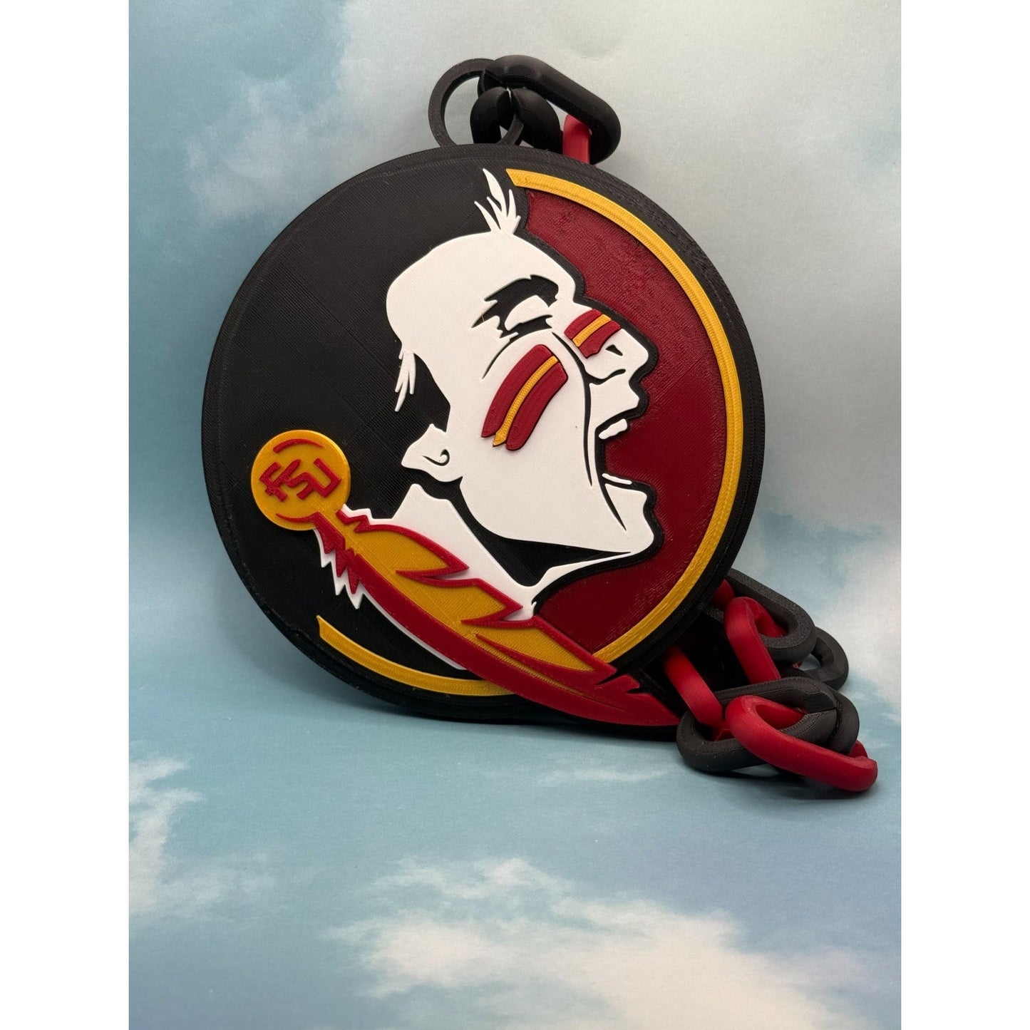 Florida State Seminoles Logo Oversized Necklace & Chain