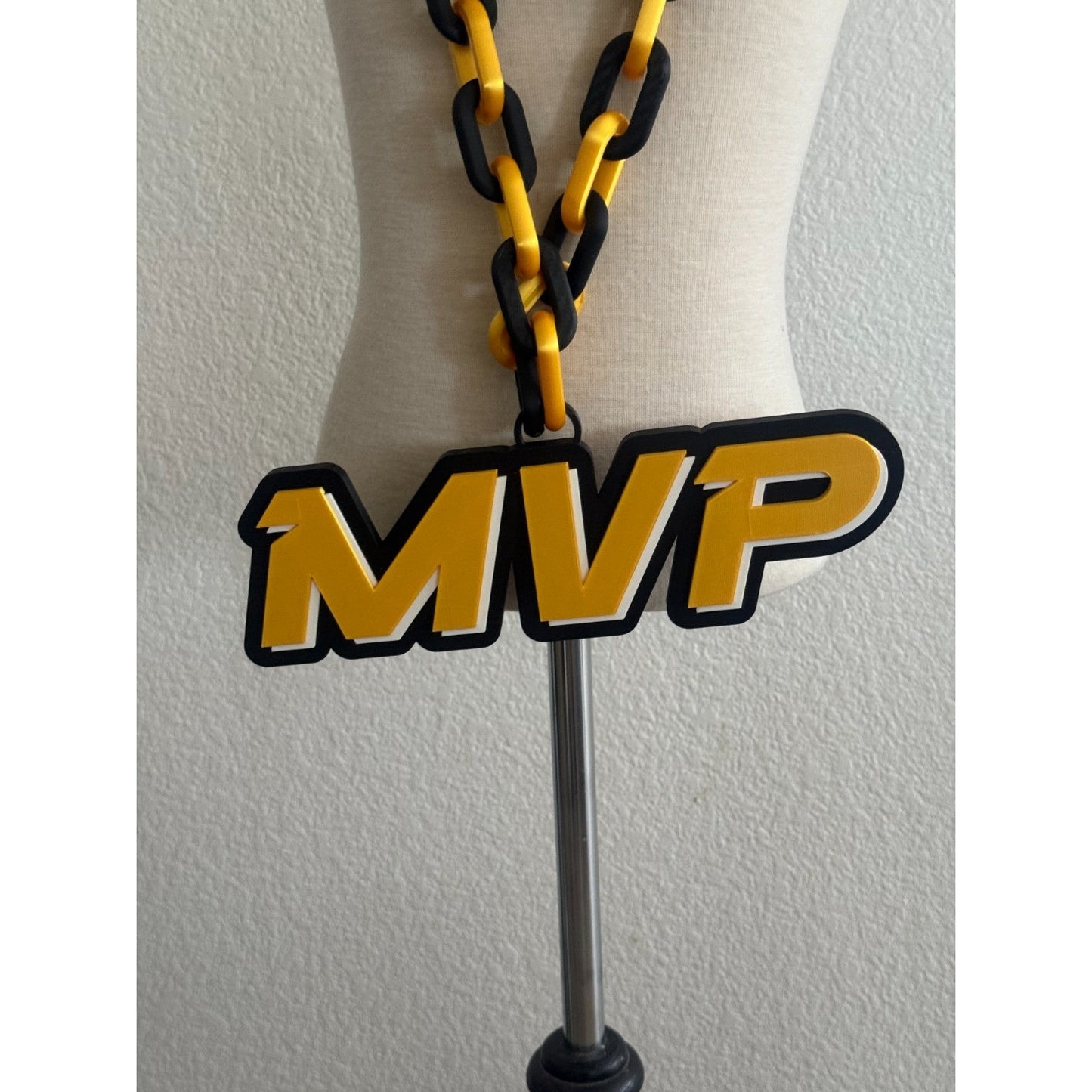 MVP Necklace Turnover Chain Perfect Award For Those Who Finish On Top