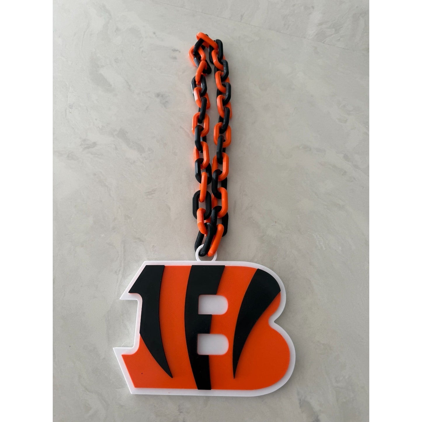 Awesome Cincinnati Bengals Oversized Necklace, Pendant