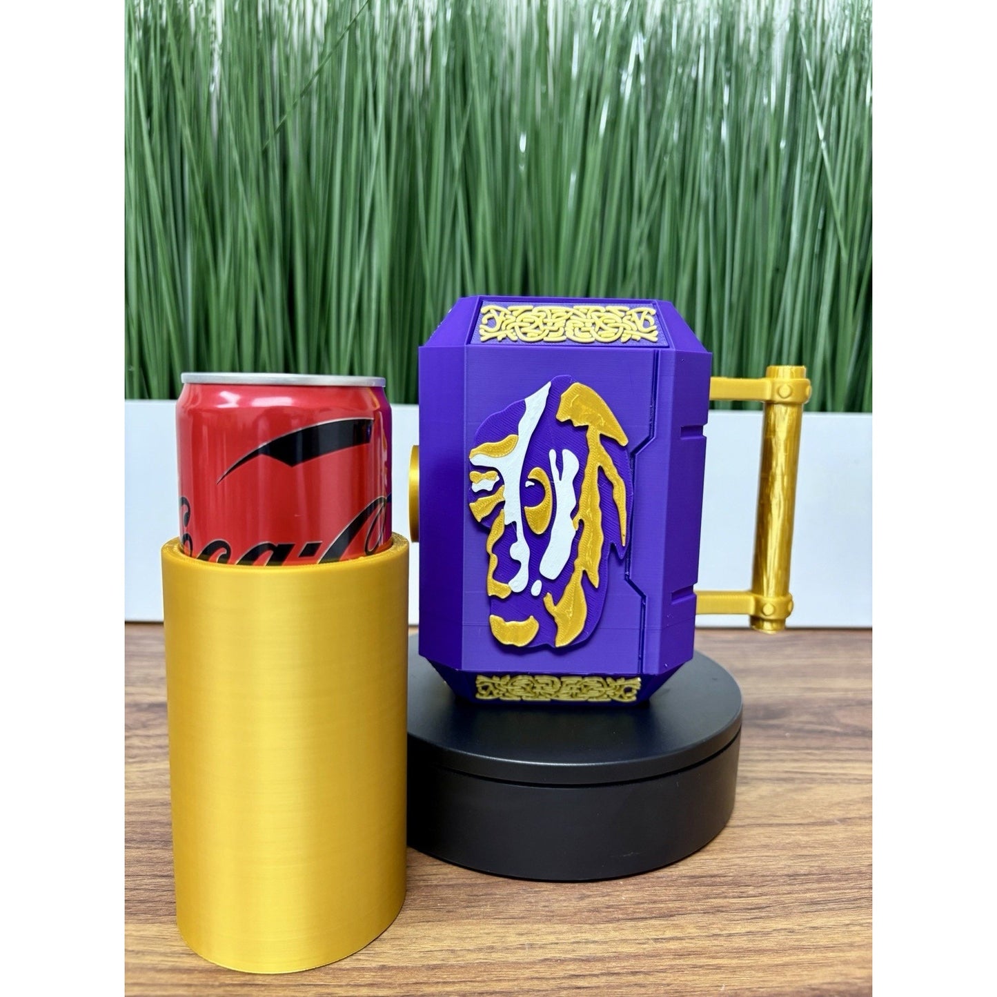 LSU Tigers Can Holder Koozie