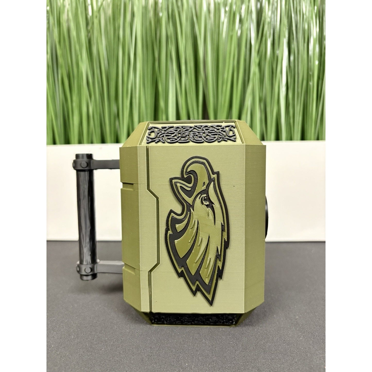 Philadelphia Eagles Salute To Service 3-D Printed Can Holder Koozie