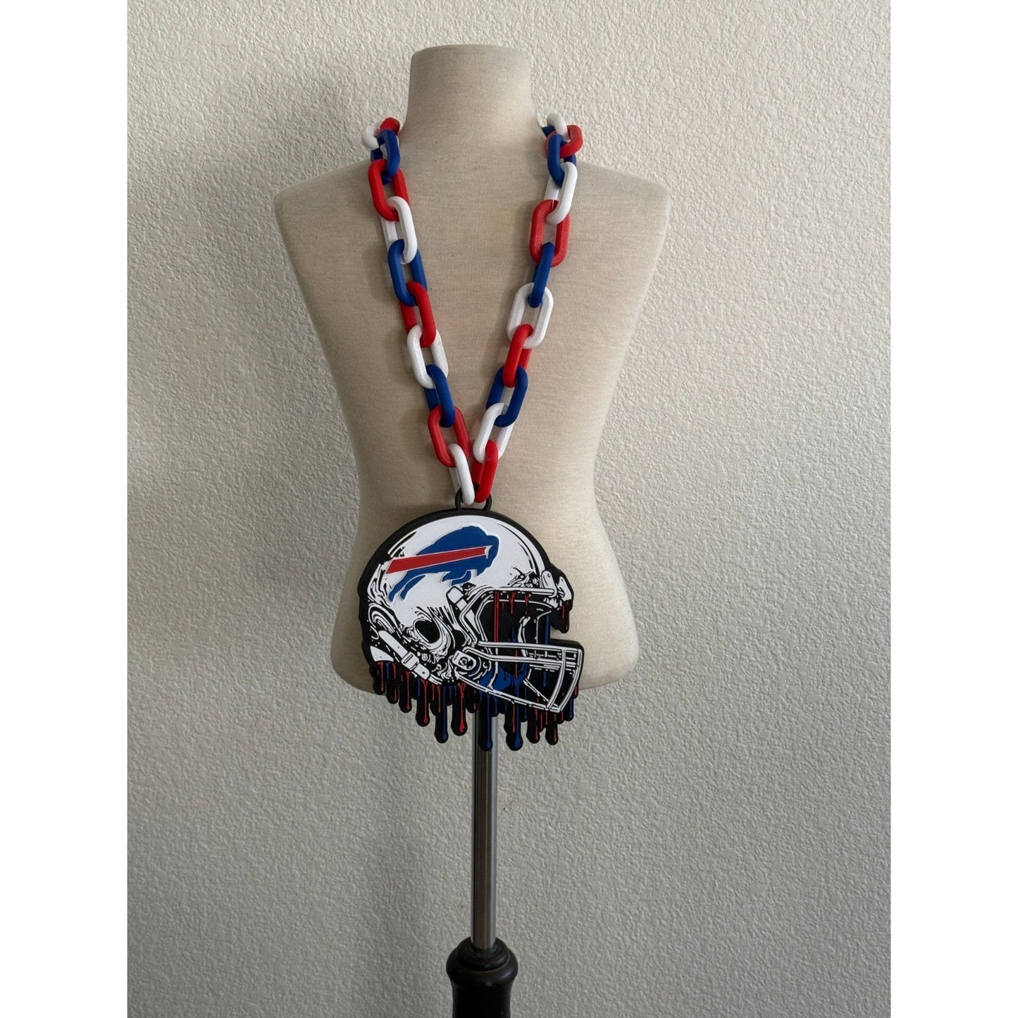 Buffalo Bills Helmet Drip Hype Chain, Represent The Bills Mafia's In Style!