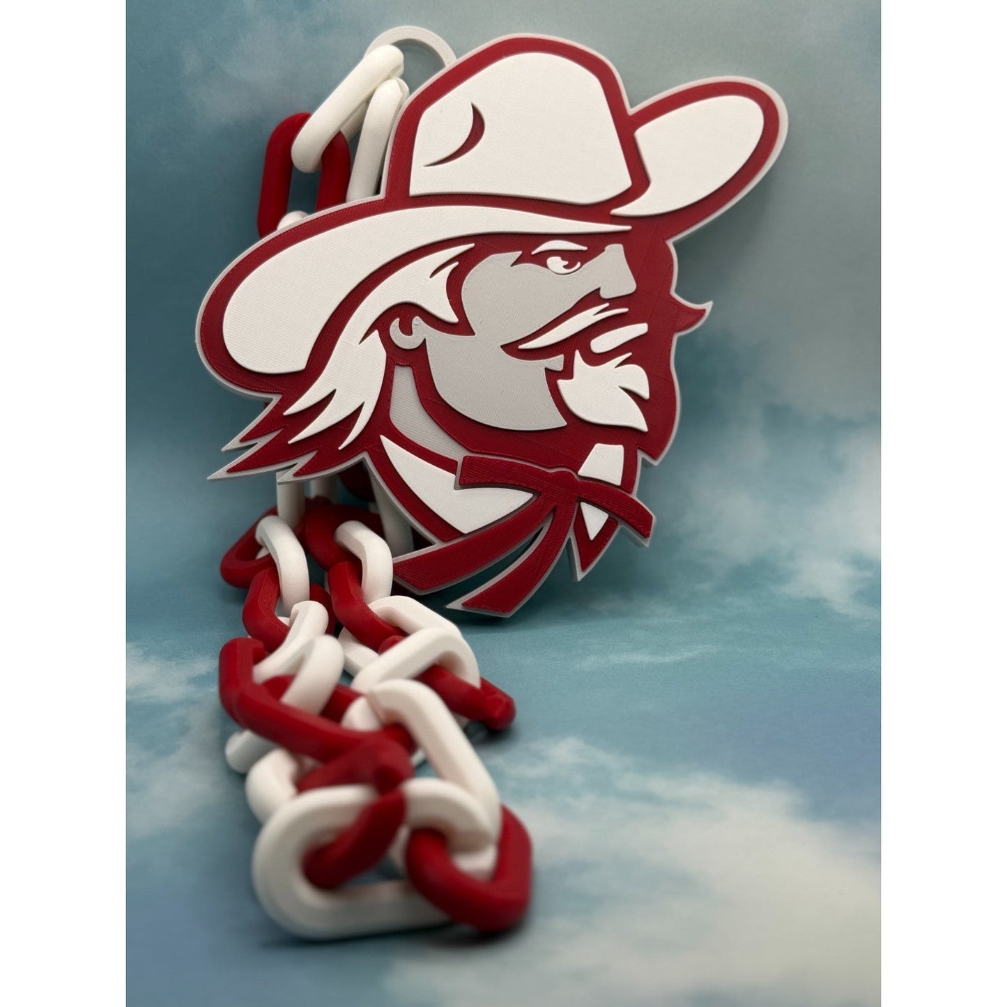 Eastern Kentucky Colonels Oversized Fan Necklace, Hype Chain