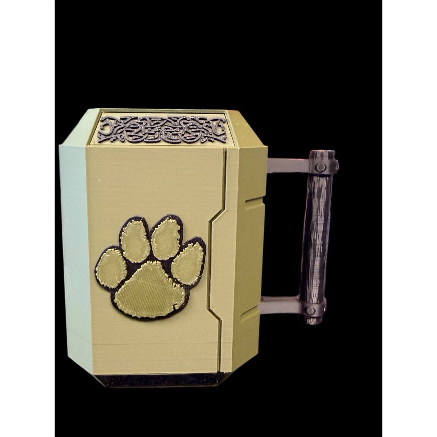 Clemson Tigers Salute To Service Can Holder/koozie Who