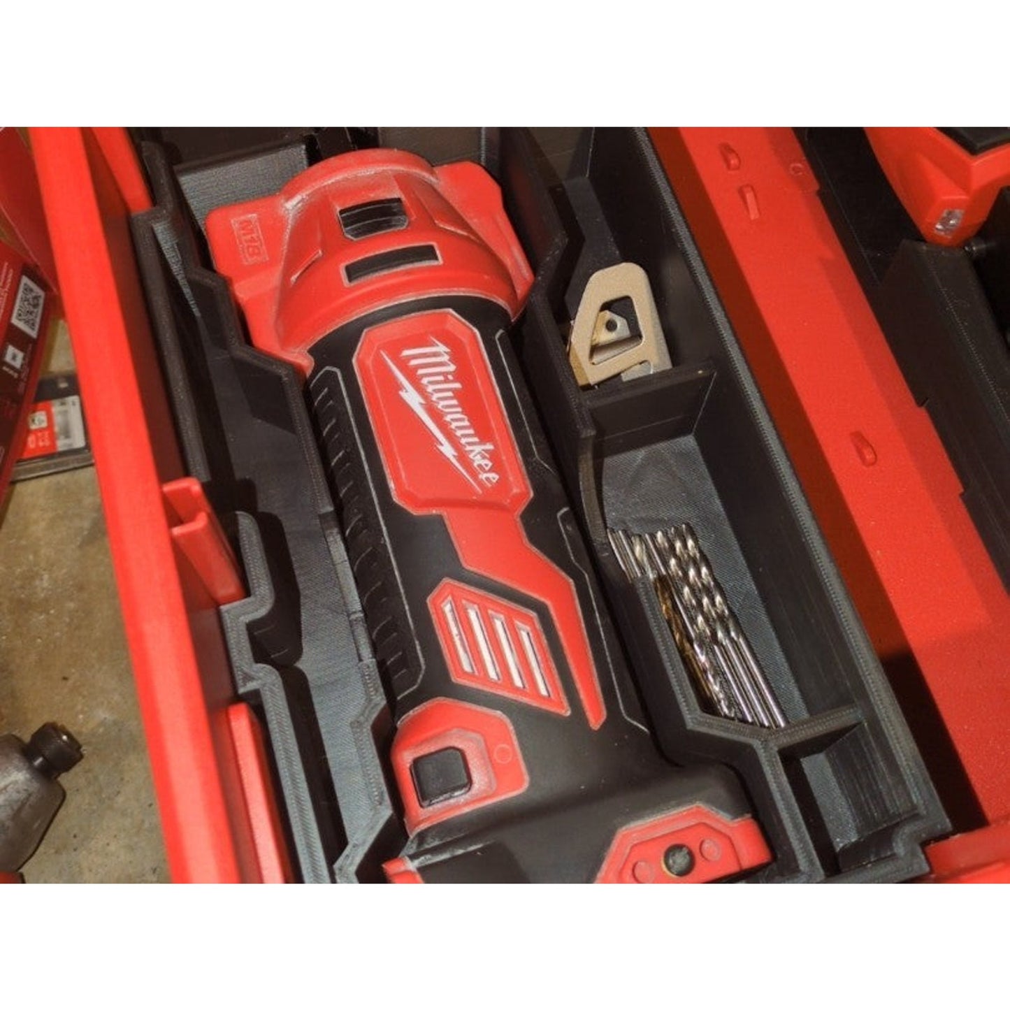 Fits Milwaukee M18 2627-20 Rotozip PACKOUT Drawer Insert (Insert Only)