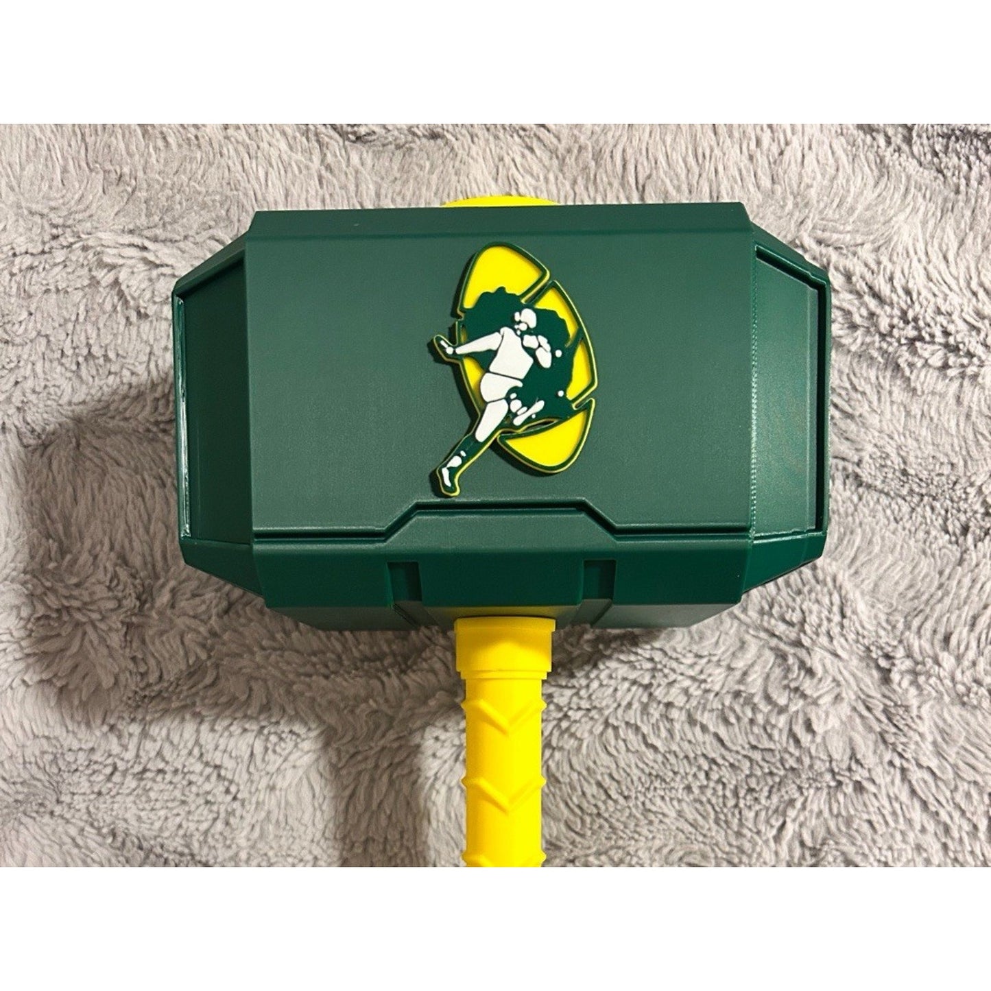 Green Bay Packers Throwback Thor Hammer