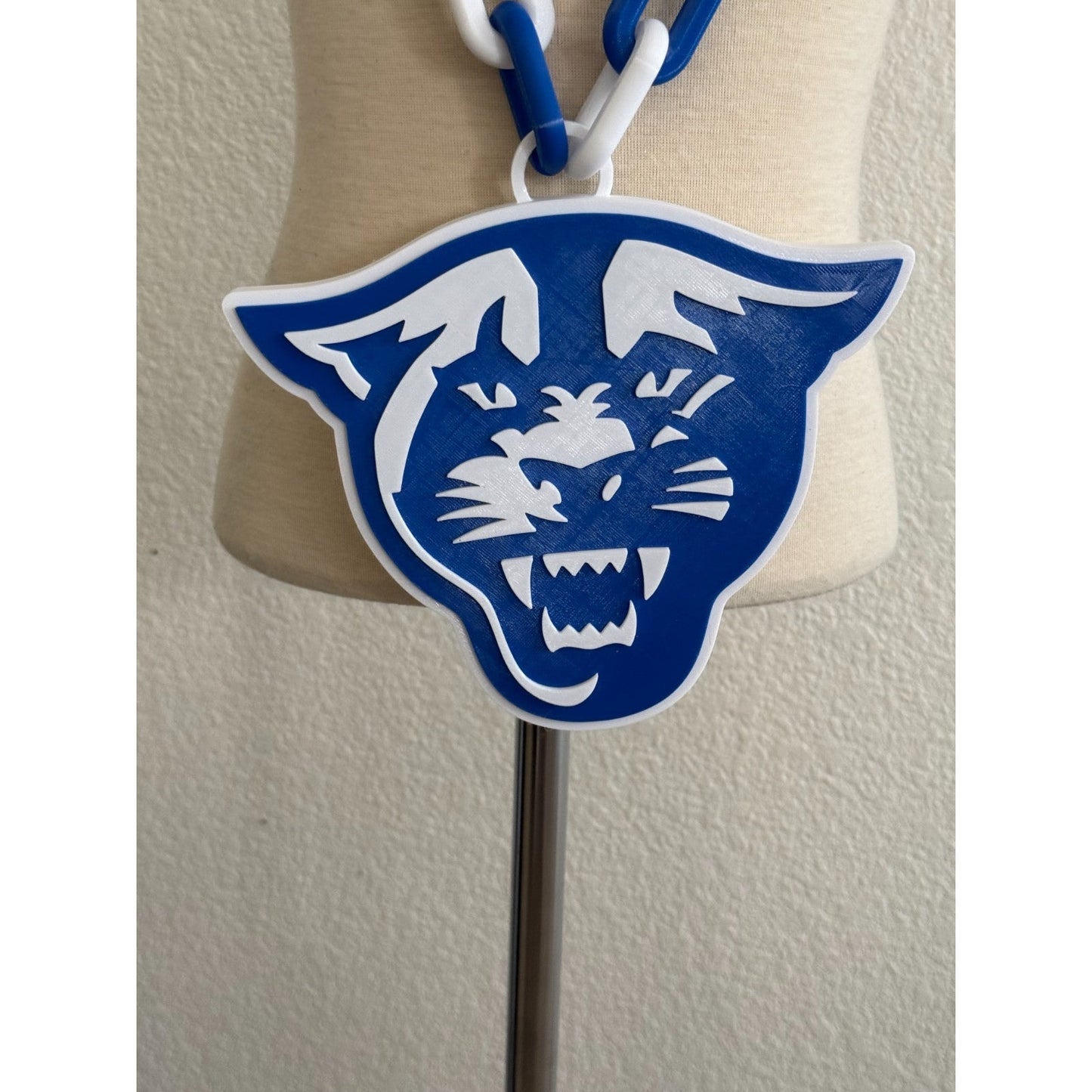 Georgia State Panthers Oversized Fan Necklace, Hype Chain