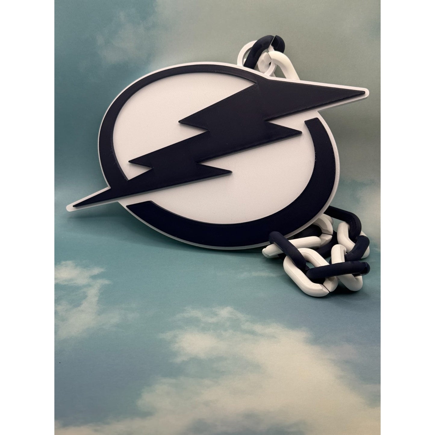 Tampa Bay Lightning Oversized Necklace, Hype Chain Be The Thunder!