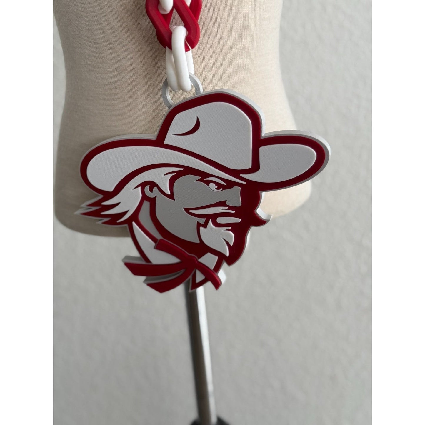 Eastern Kentucky Colonels Oversized Fan Necklace, Hype Chain