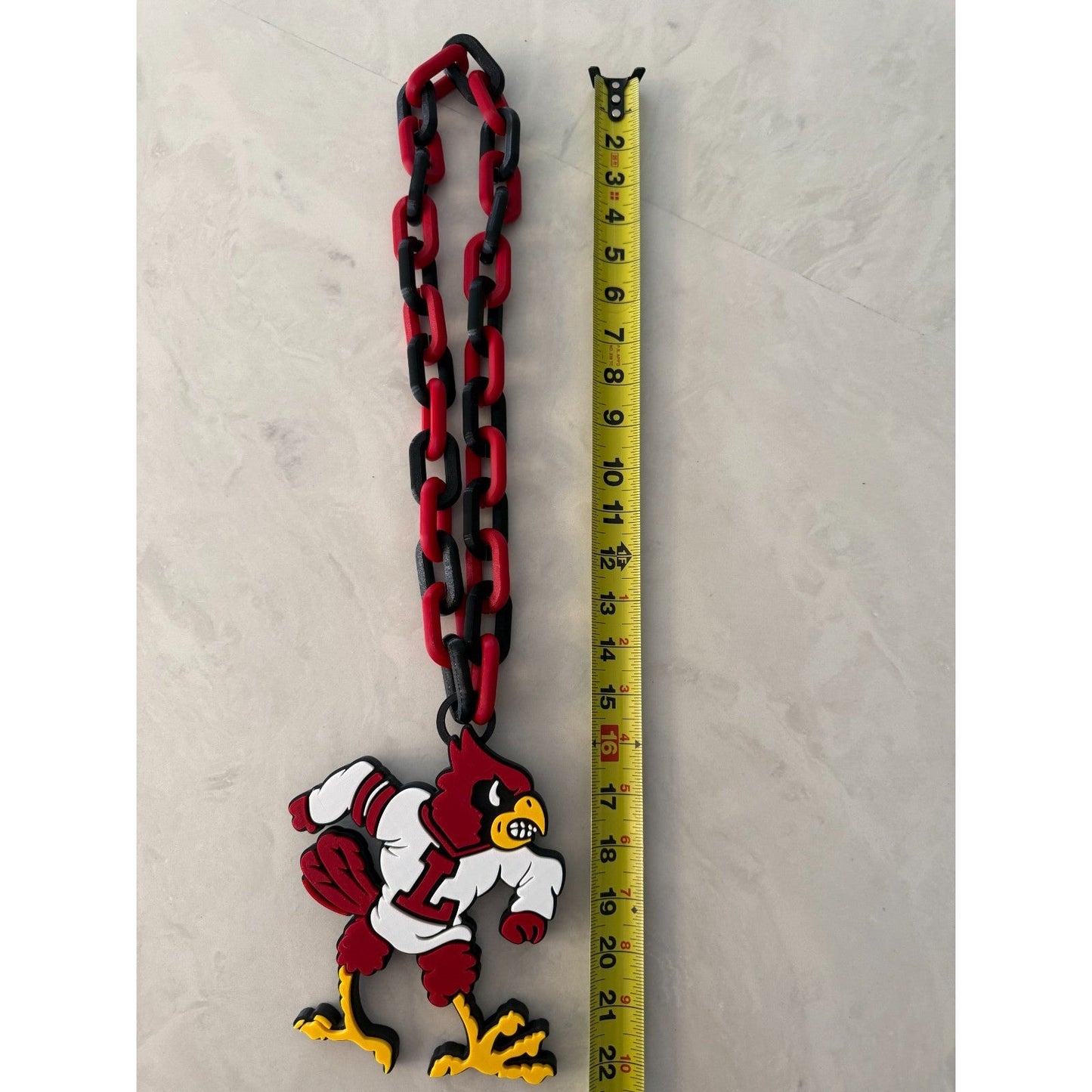 Colorado Avalanche Oversized  Drip Necklace, Hype Chain