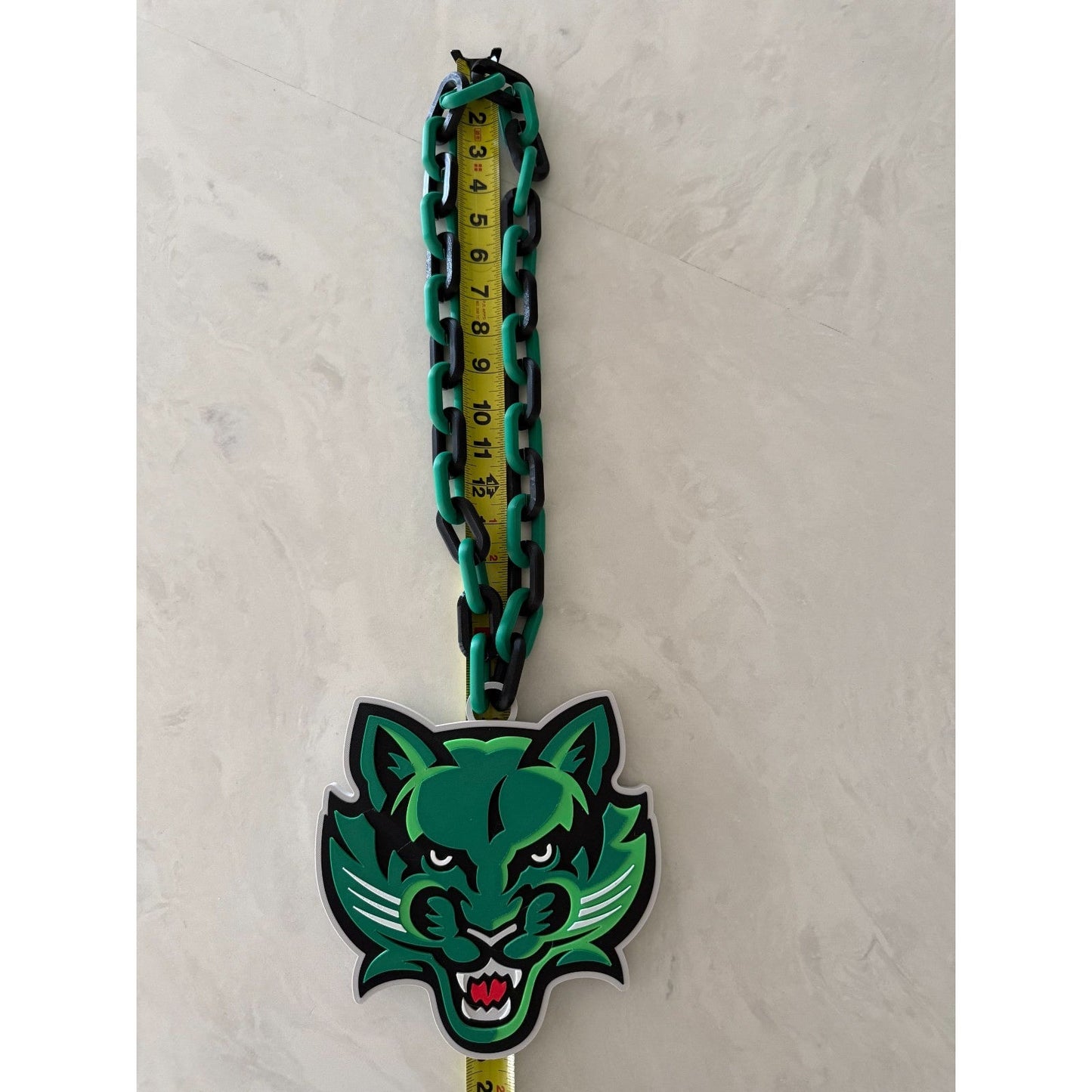 Binghamton Bearcats Oversized Necklace Hype Chain Handmade