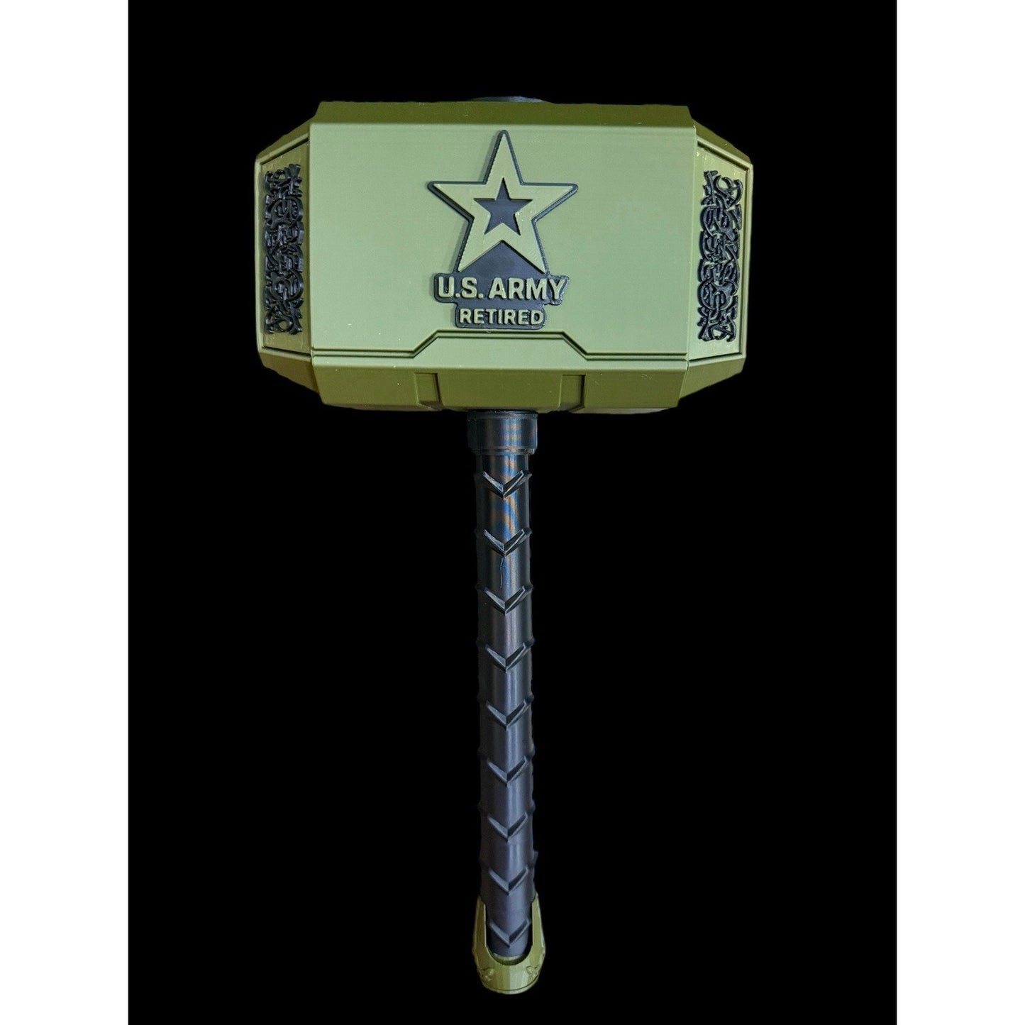 Retired Army Thor Hammer Decoration