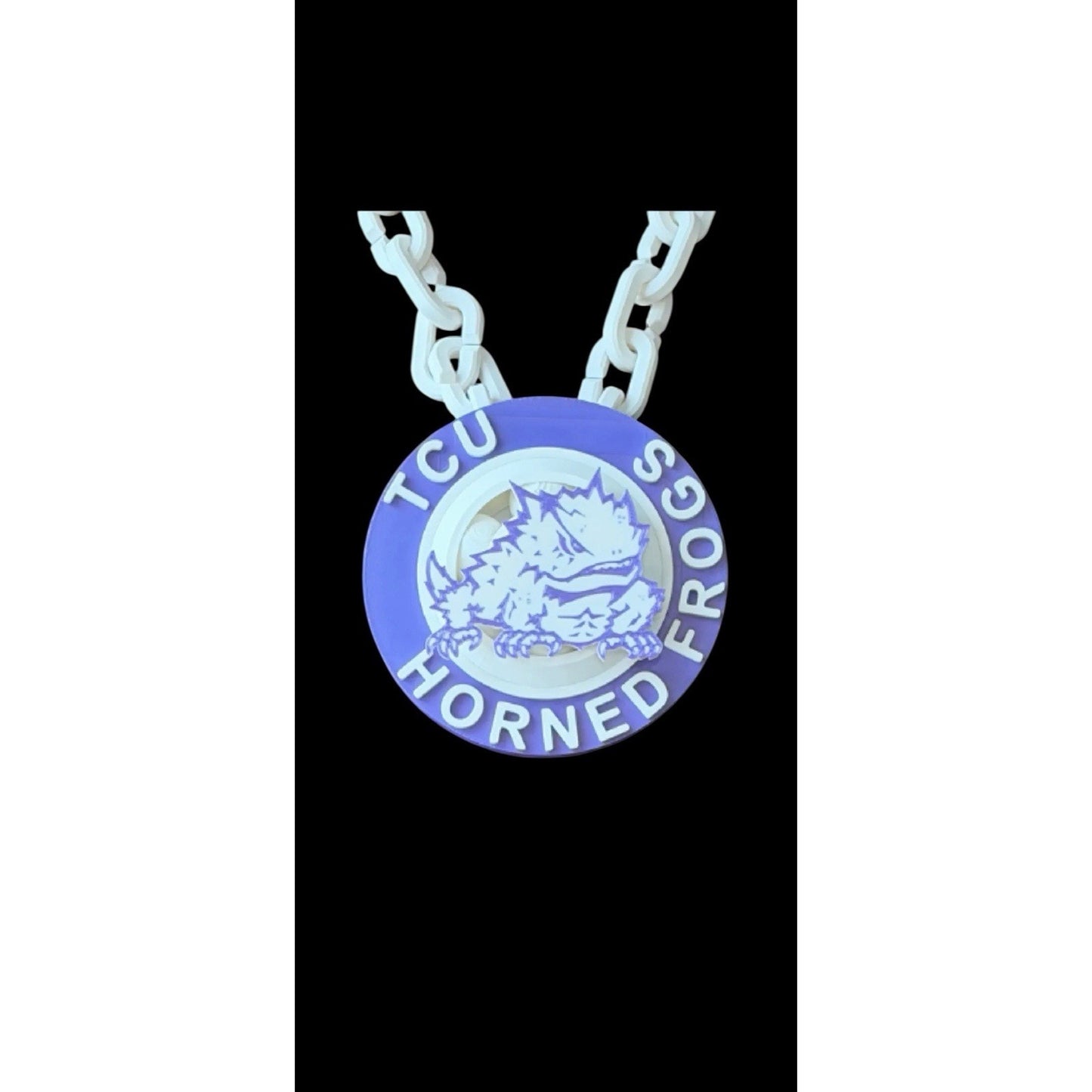 Tcu Horned Frogs Spinner Chain