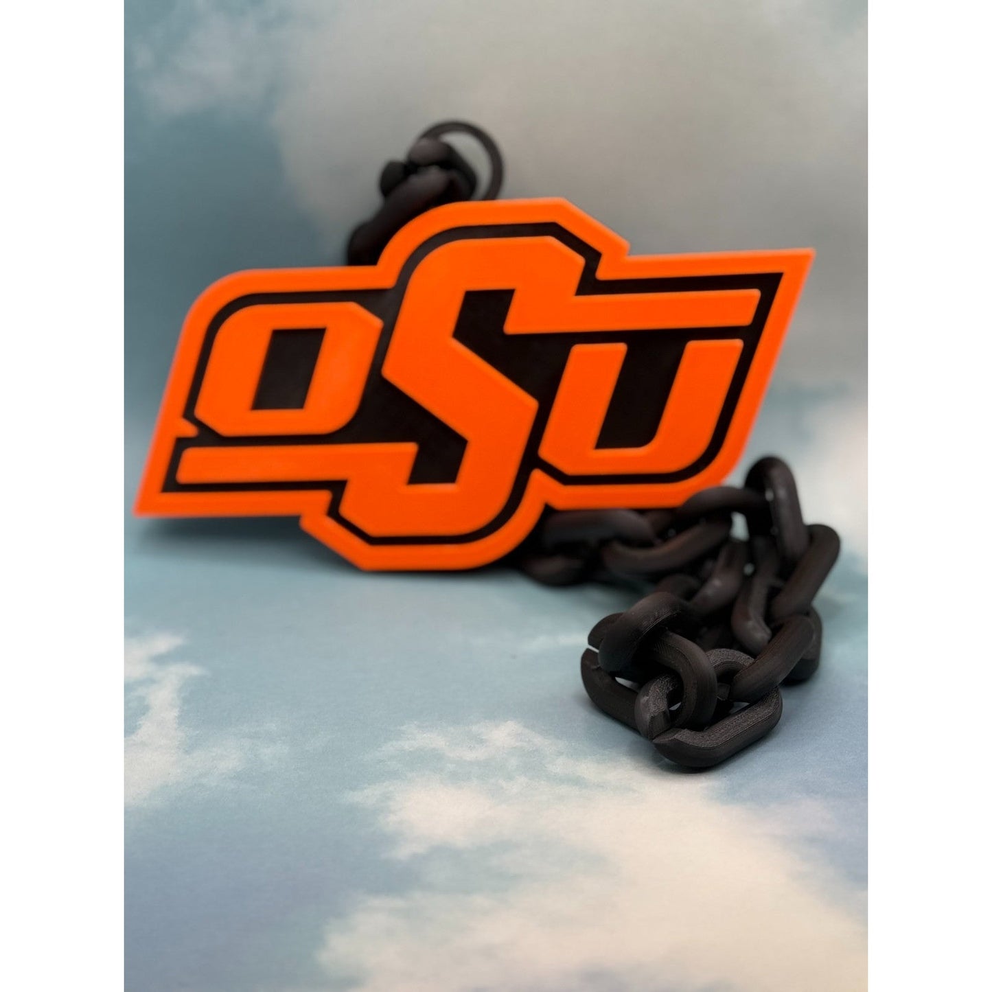 Oklahoma State Cowboys Oversized Necklace,Chain.Scholarship,Instruction, Service