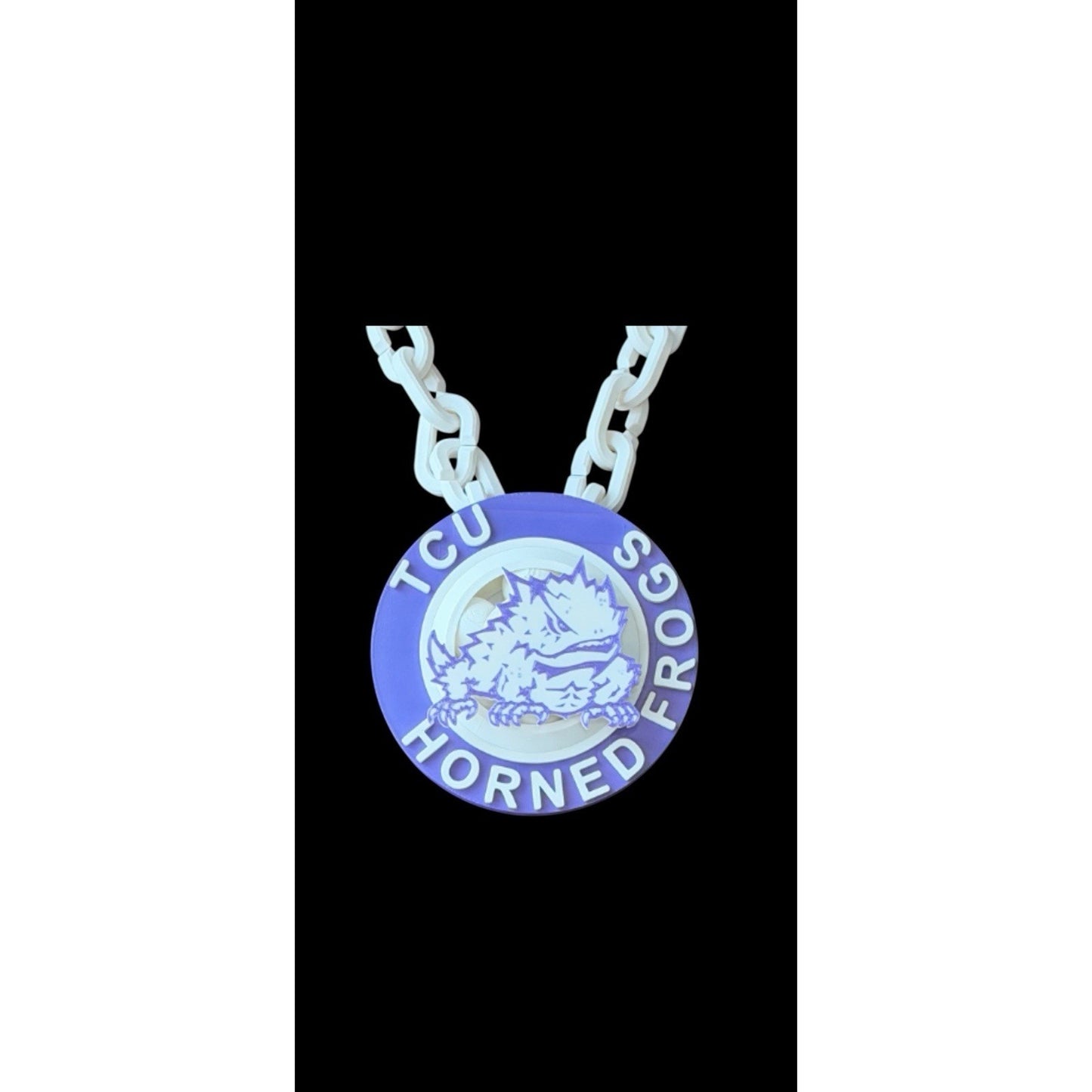 TCU Horned Frogs Spinner Chain