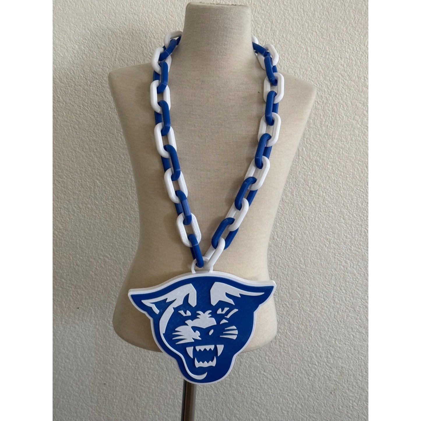 Georgia State Panthers Oversized Fan Necklace, Hype Chain