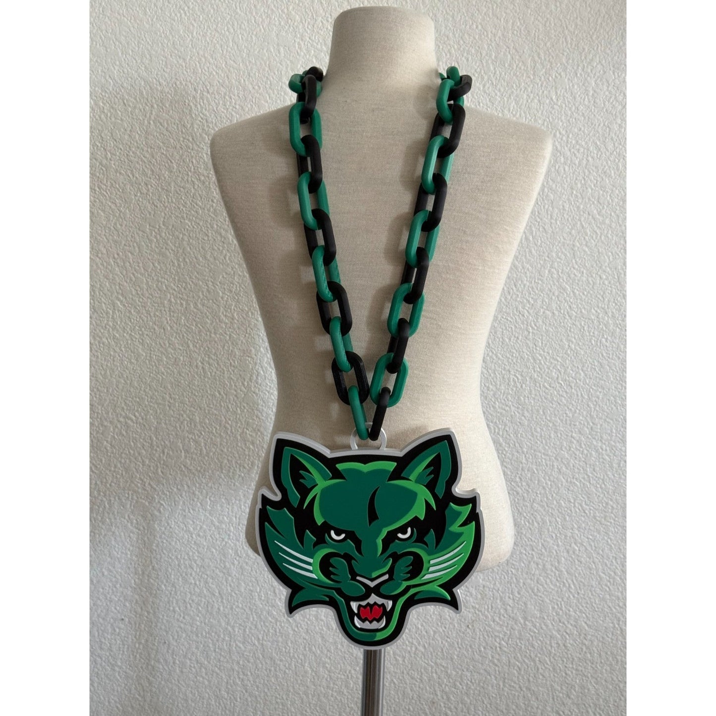 Binghamton Bearcats Oversized Necklace Hype Chain Handmade