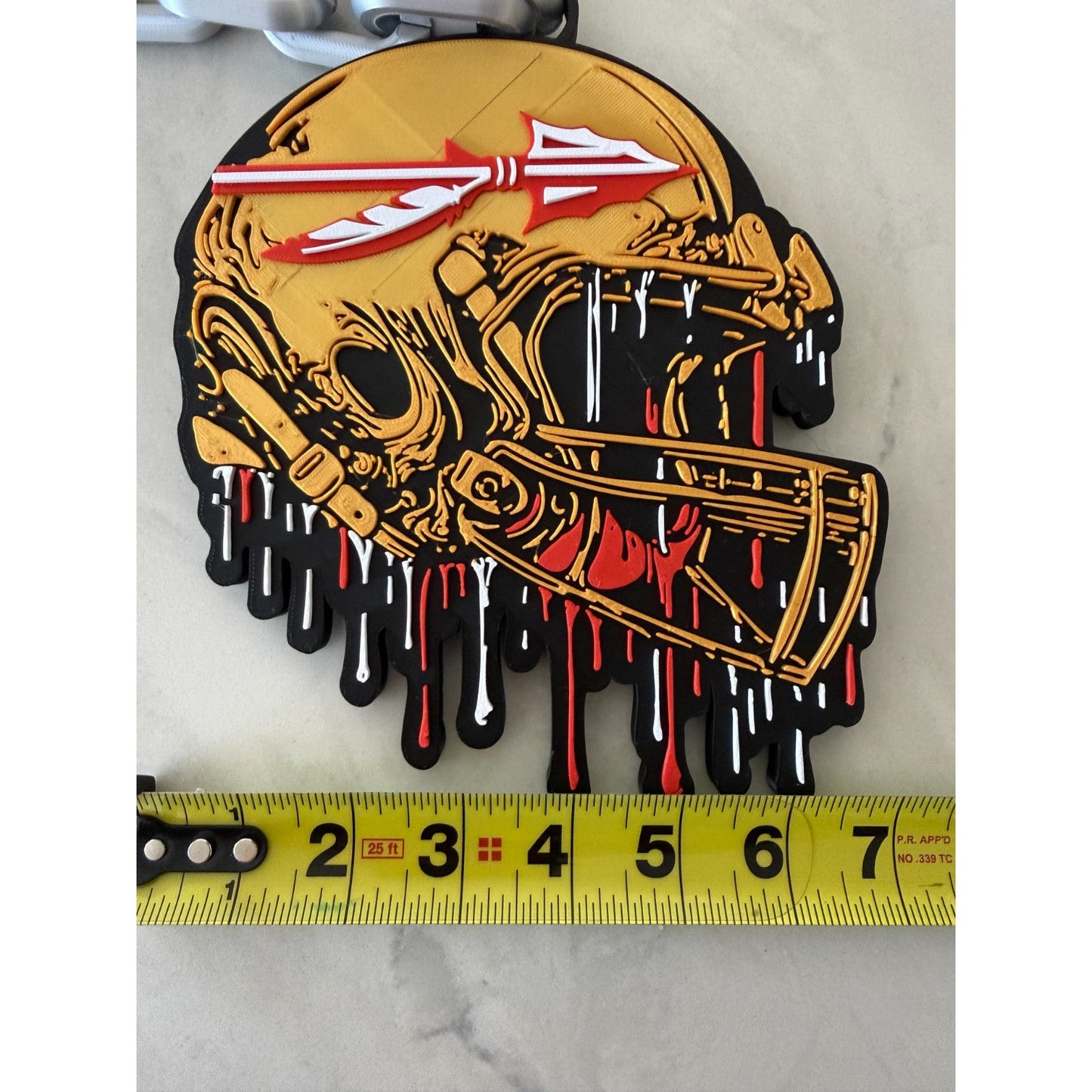 Florida State Seminoles Helmet Drip Hype Chain Strength, Skill, And Character