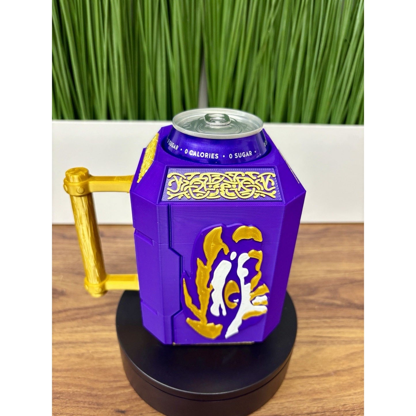 LSU Tigers Can Holder Koozie