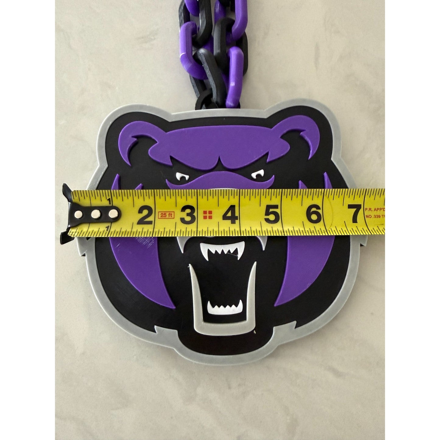 Central Arkansas Bears Oversized Necklace, Hype Chain