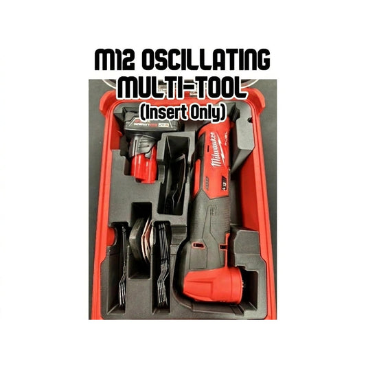 Fits Milwaukee M12 2526-20 Oscillating Multi-Tool PACKOUT Insert (Insert Only)