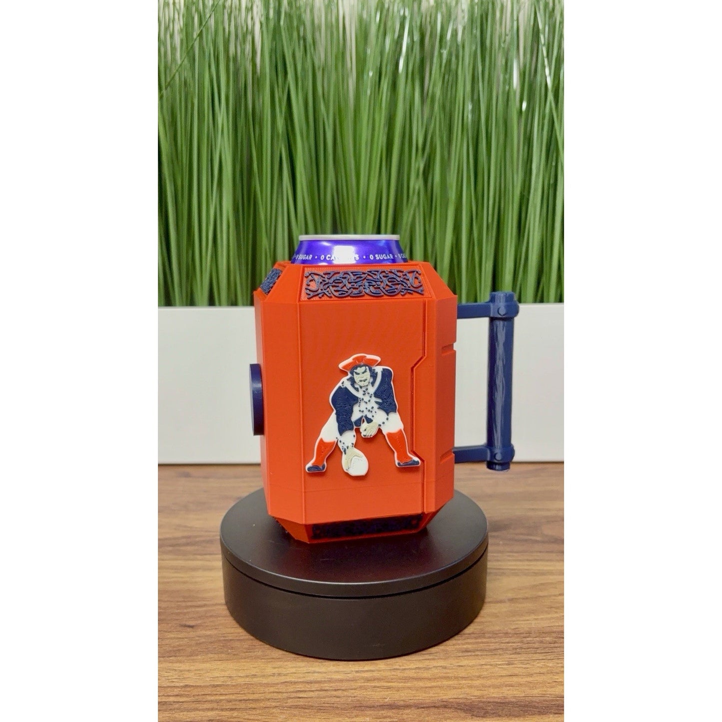 New England Patriots Can Holder Koozie