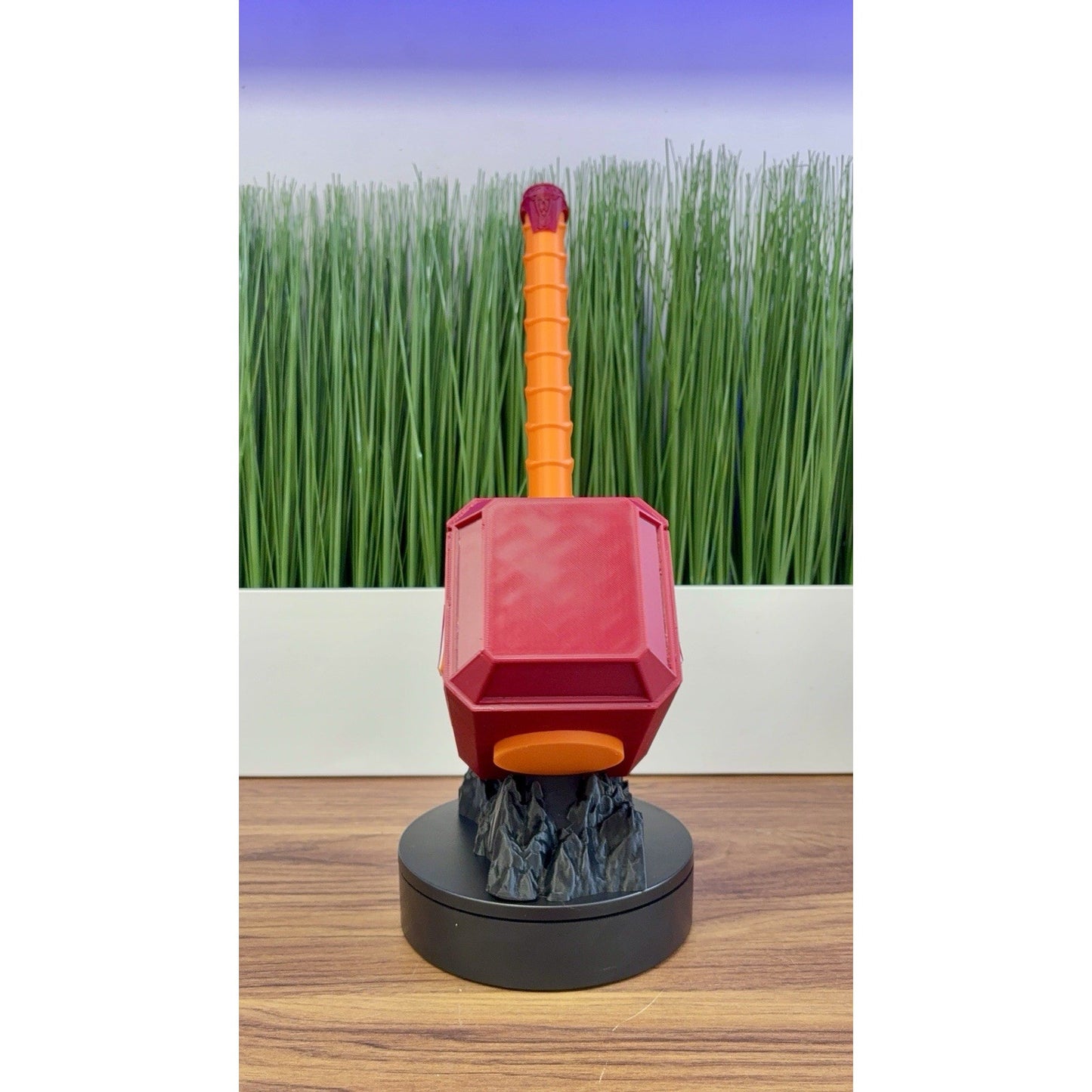 Virginia Tech 3-D printed Thor hammer