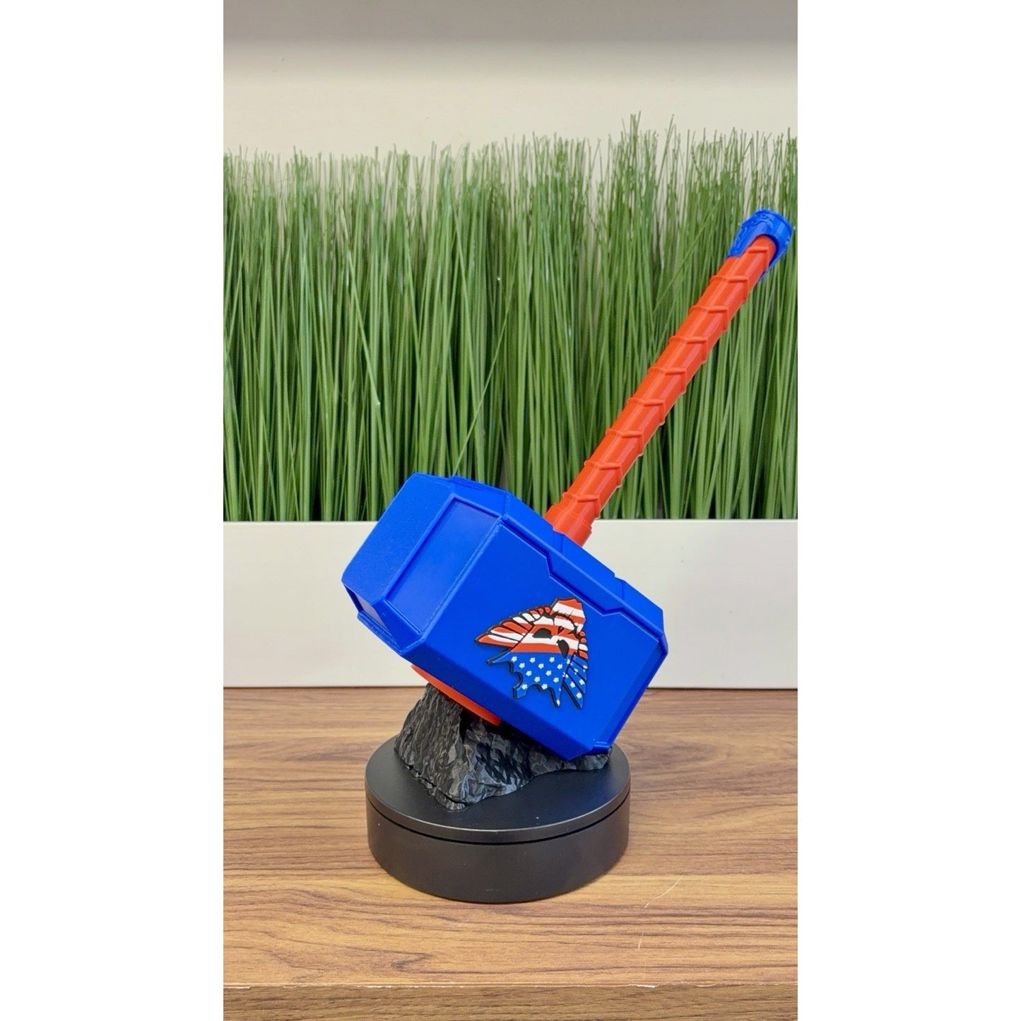 Cody Rhodes 3-D printed Thor hammer