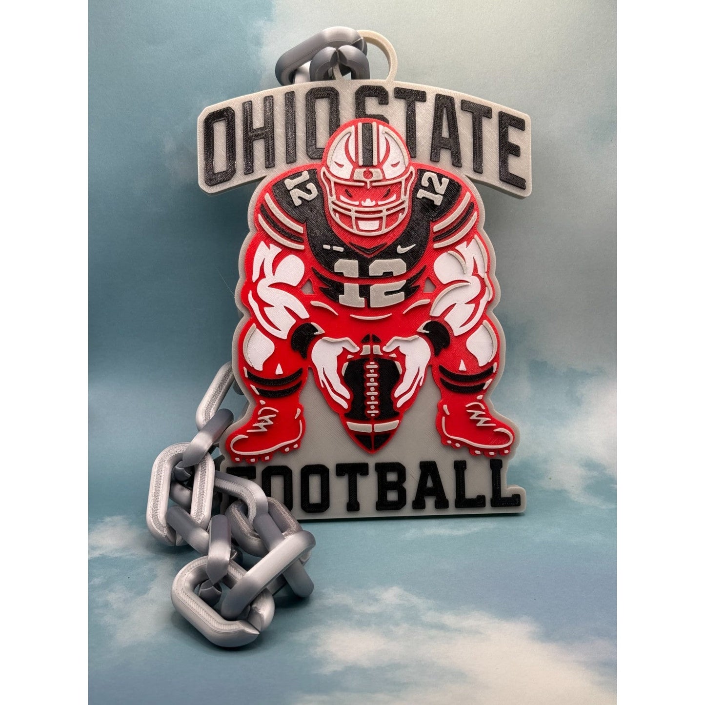 Ohio State Gritty Oversized Logo Fan Turnover Chain