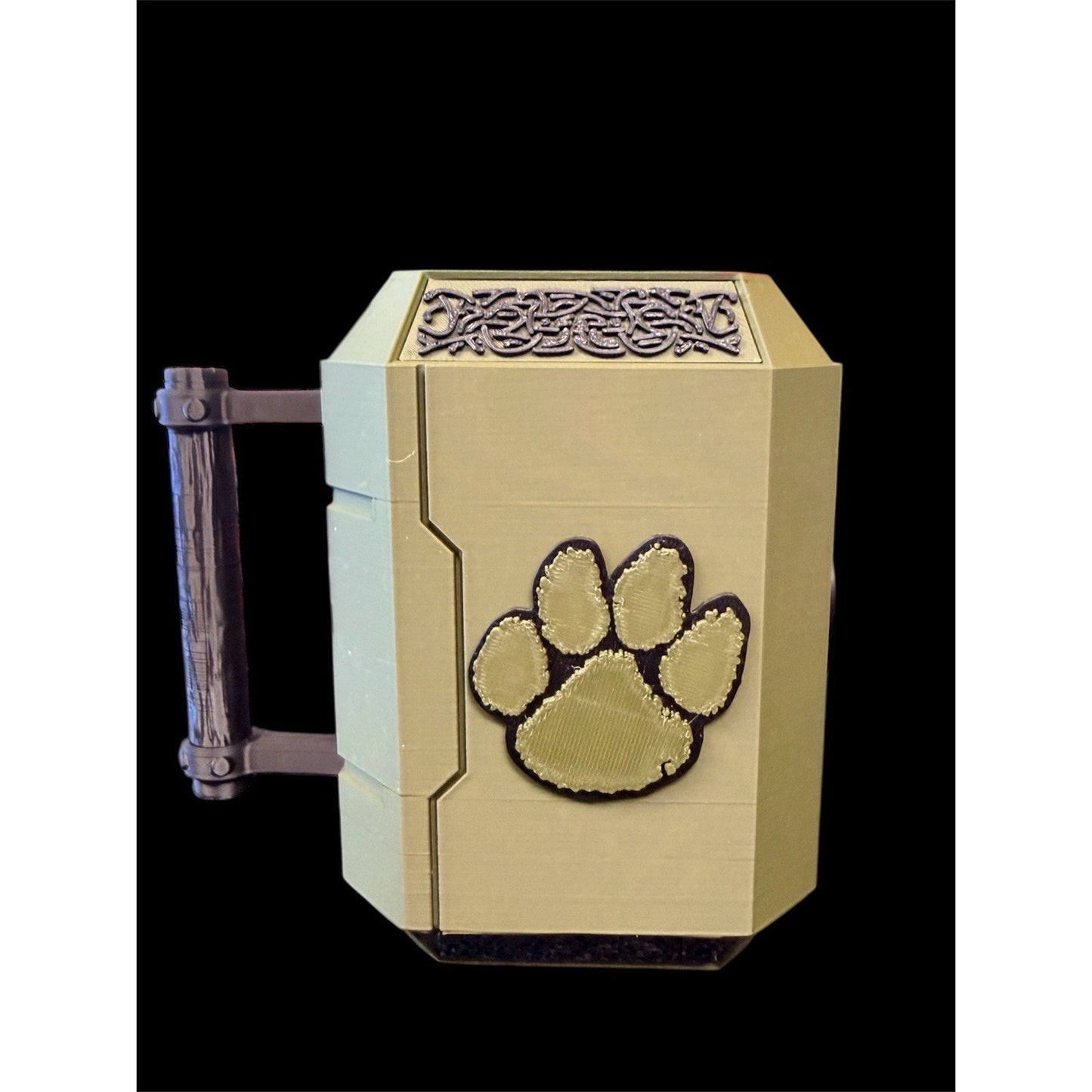 Clemson Tigers Salute To Service Can Holder/koozie Who